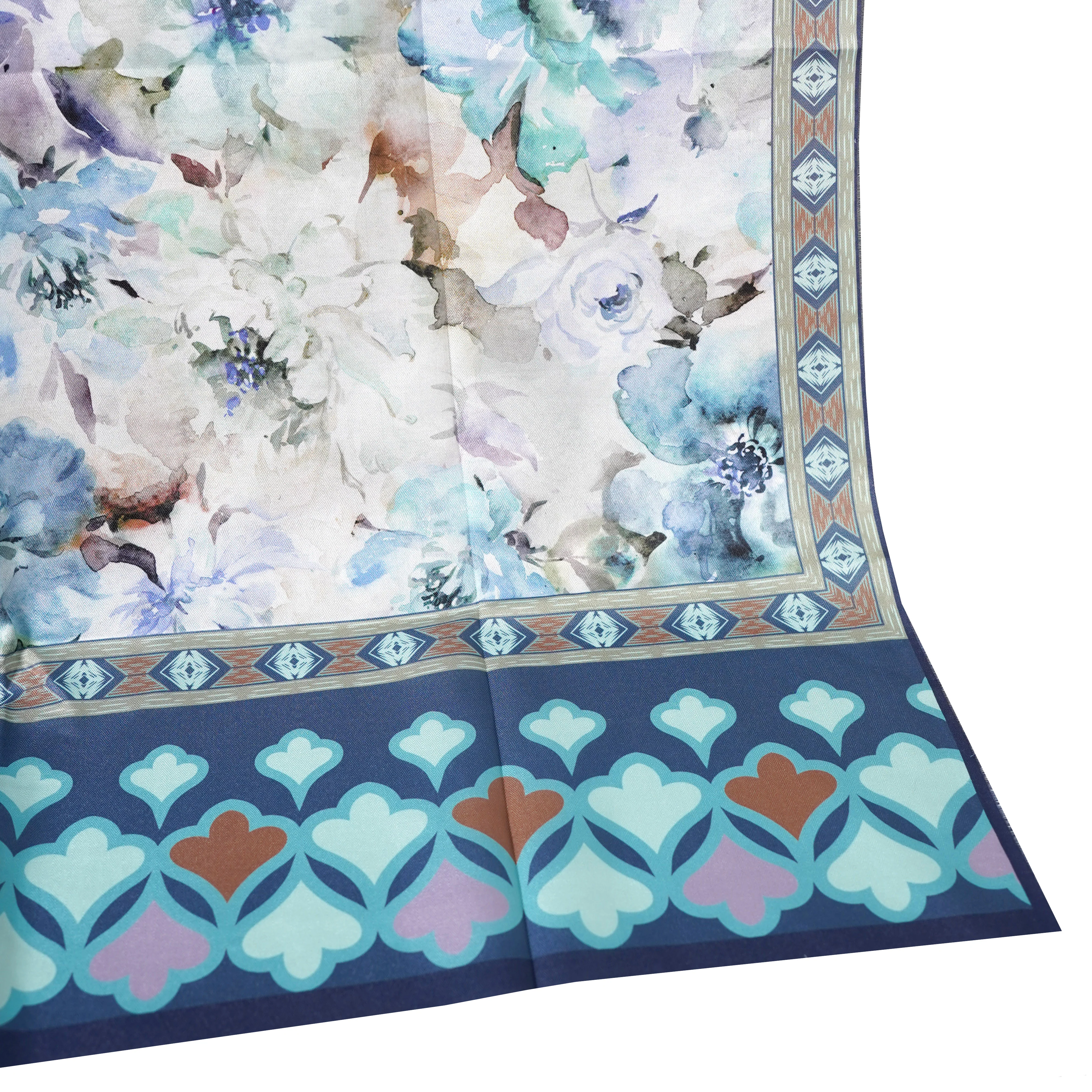 Blue Daisy Dupatta - Image 3