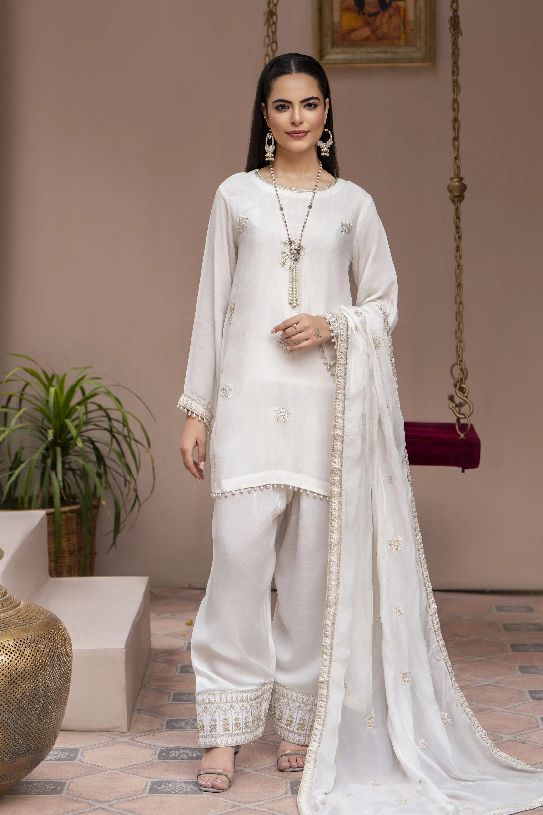 Motif Grip Embroidered Suit-035 - Image 6
