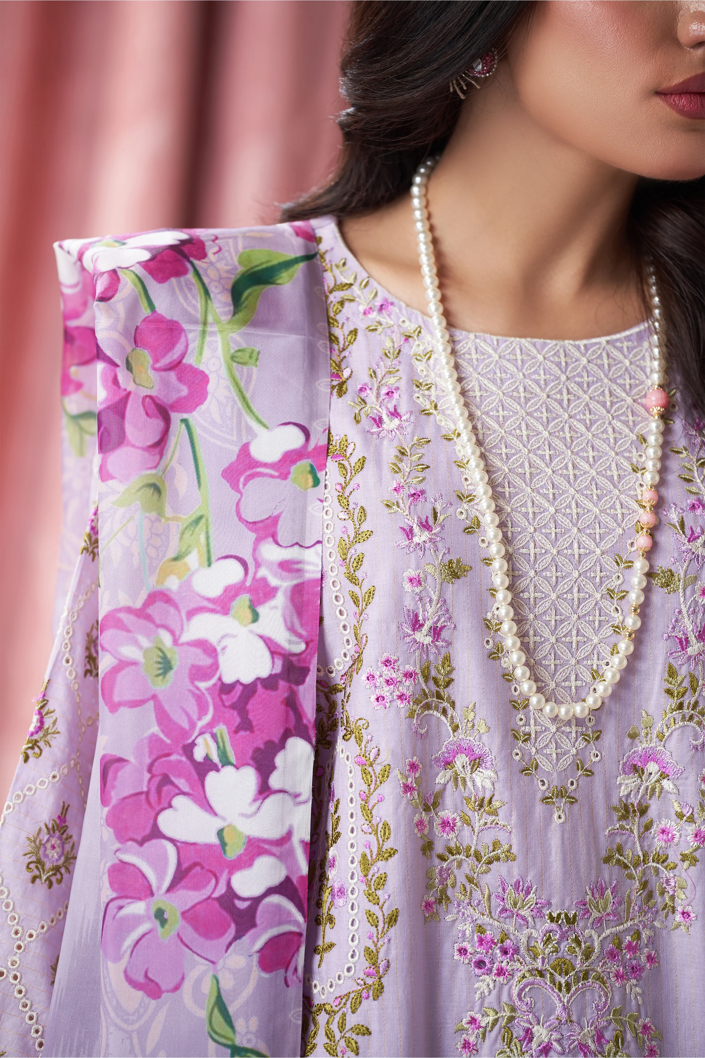 Motif Embroidered Suit-106 - Image 2