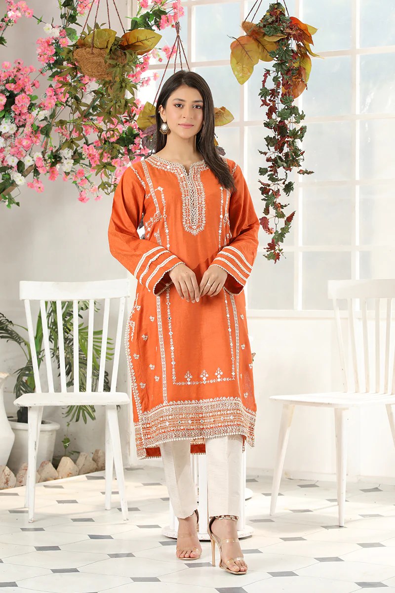 Motif Embroidered Suit-145 - Image 3