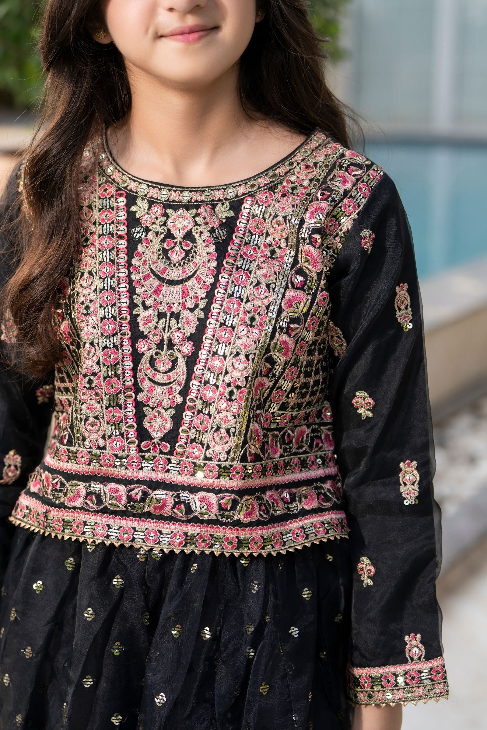 Motif Girls Embroidered Lawn Suit-703 - Image 2
