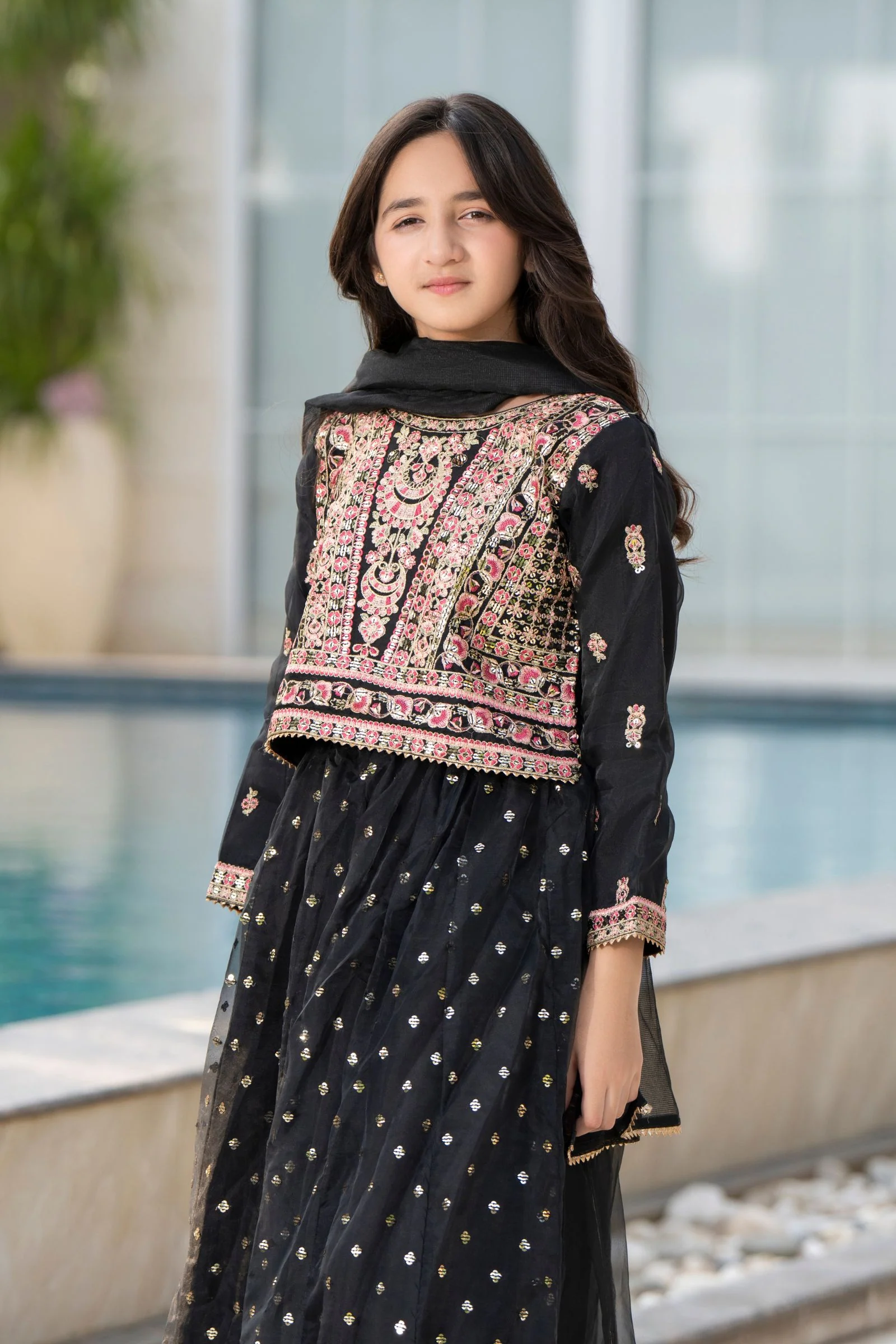 Motif Girls Embroidered Lawn Suit-703 - Image 5