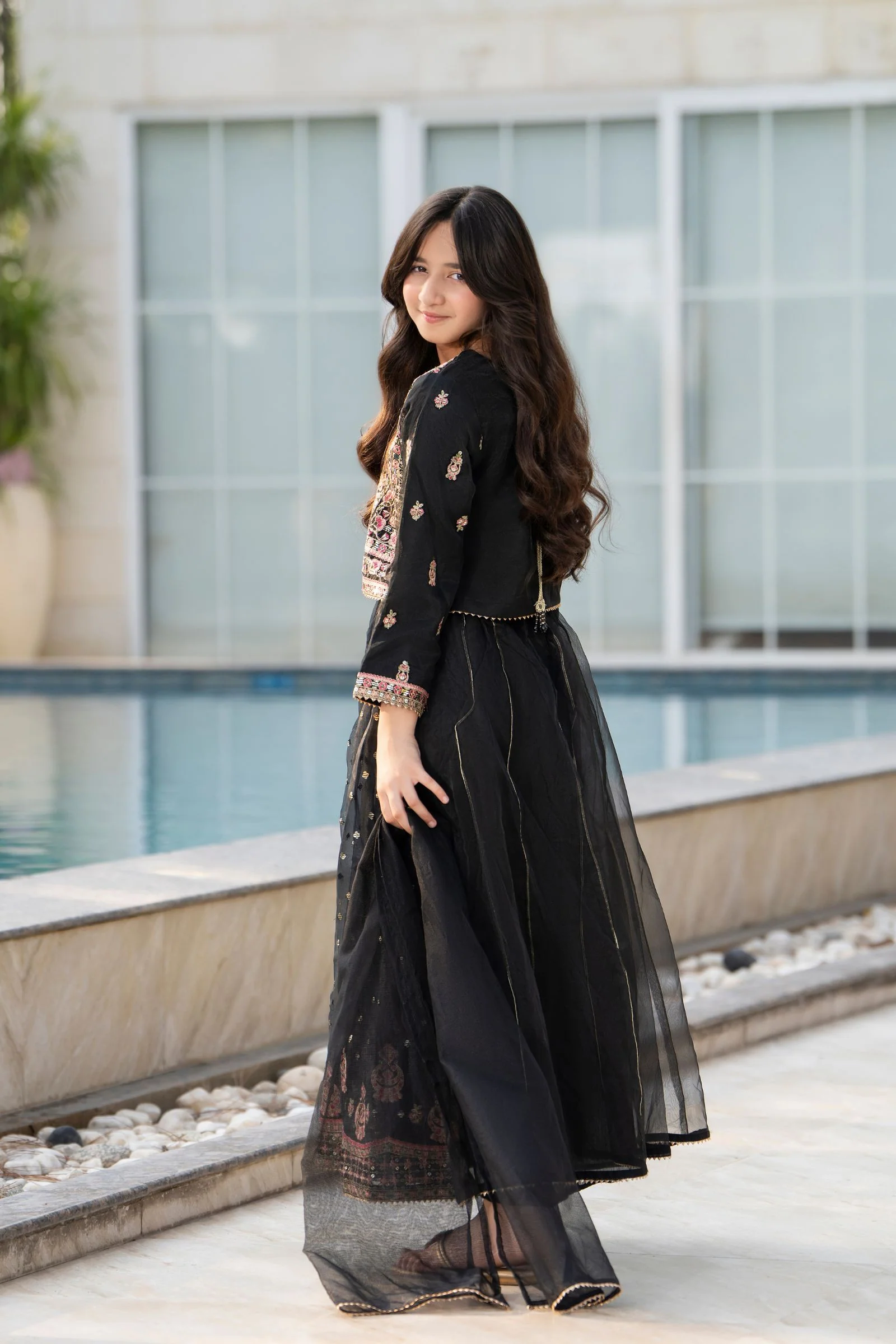 Motif Girls Embroidered Lawn Suit-703 - Image 7