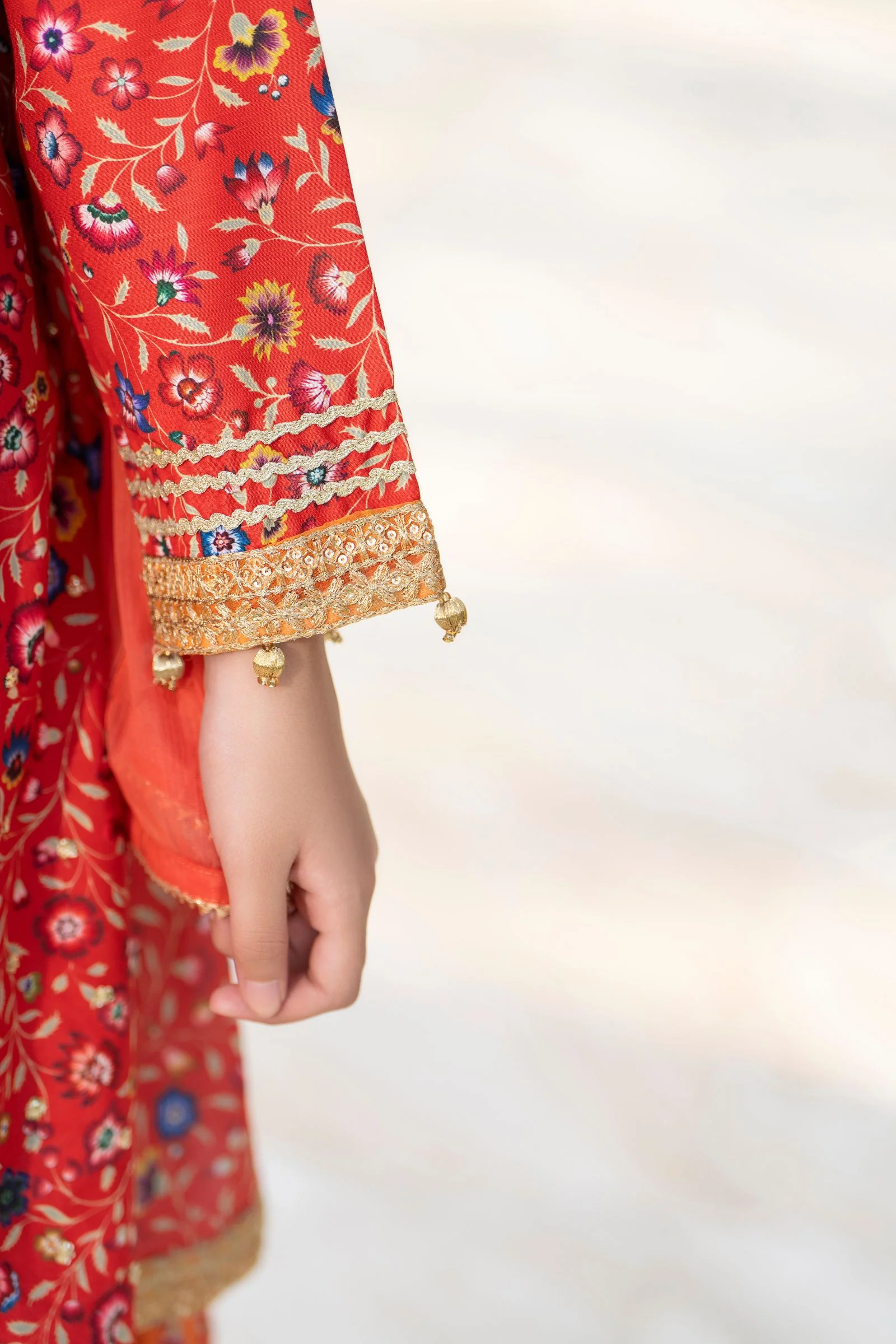 Motif Girls Embroidered Lawn Suit-704 - Image 3