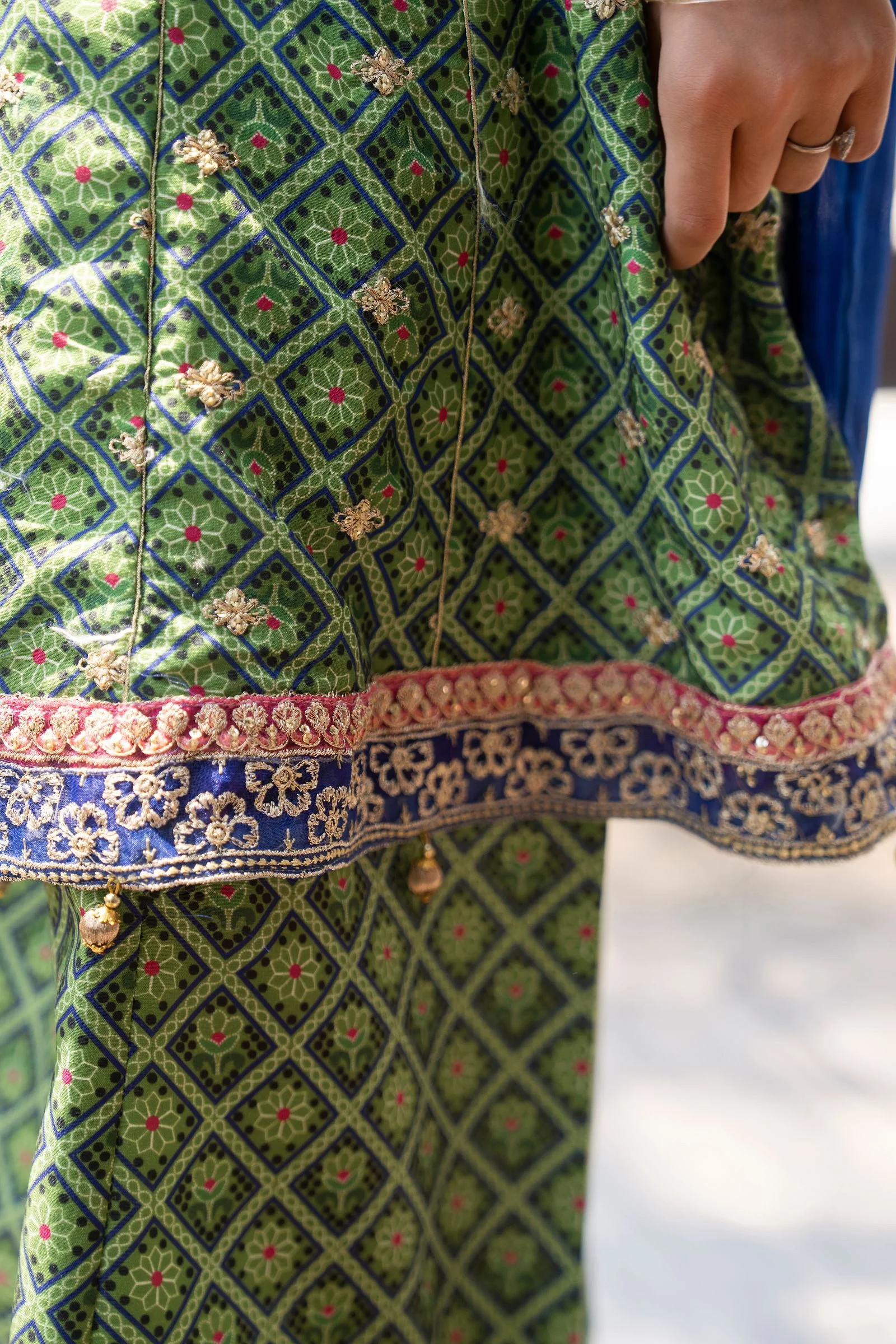 Motif Girls Embroidered Lawn Suit-707 - Image 4