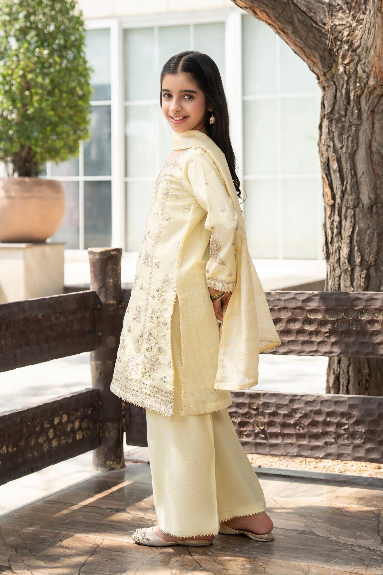Motif Girls Embroidered Lawn Suit-713 - Image 4