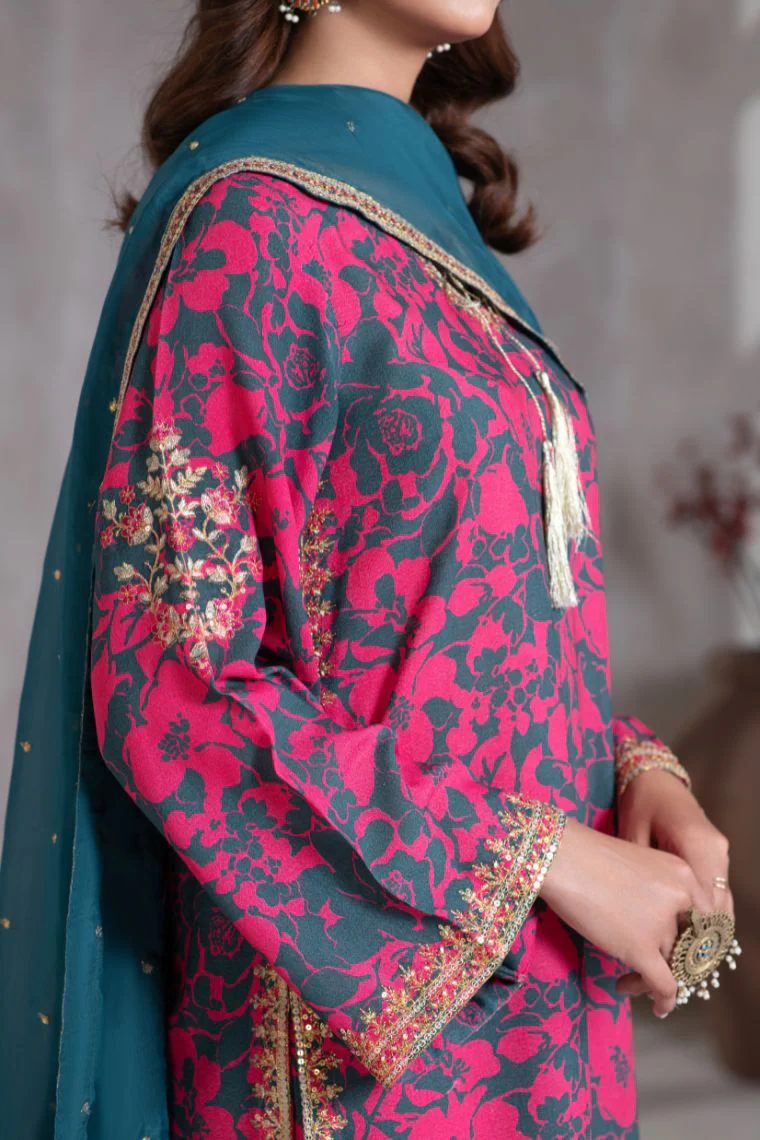 Motif Karandi Embroidered Suit-057 - Image 6