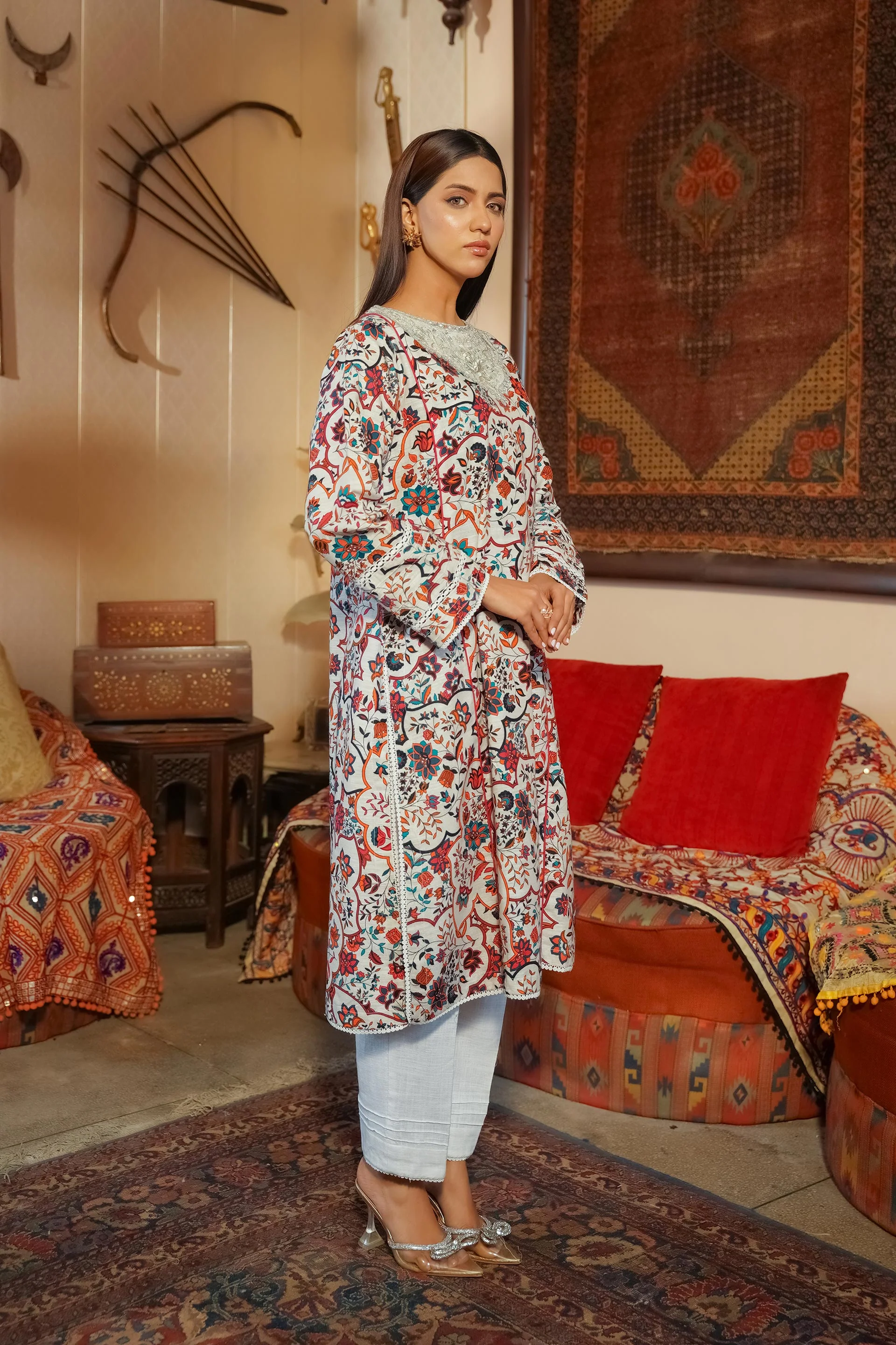 Motif Khaddar Co-ord Set-003 - Image 4