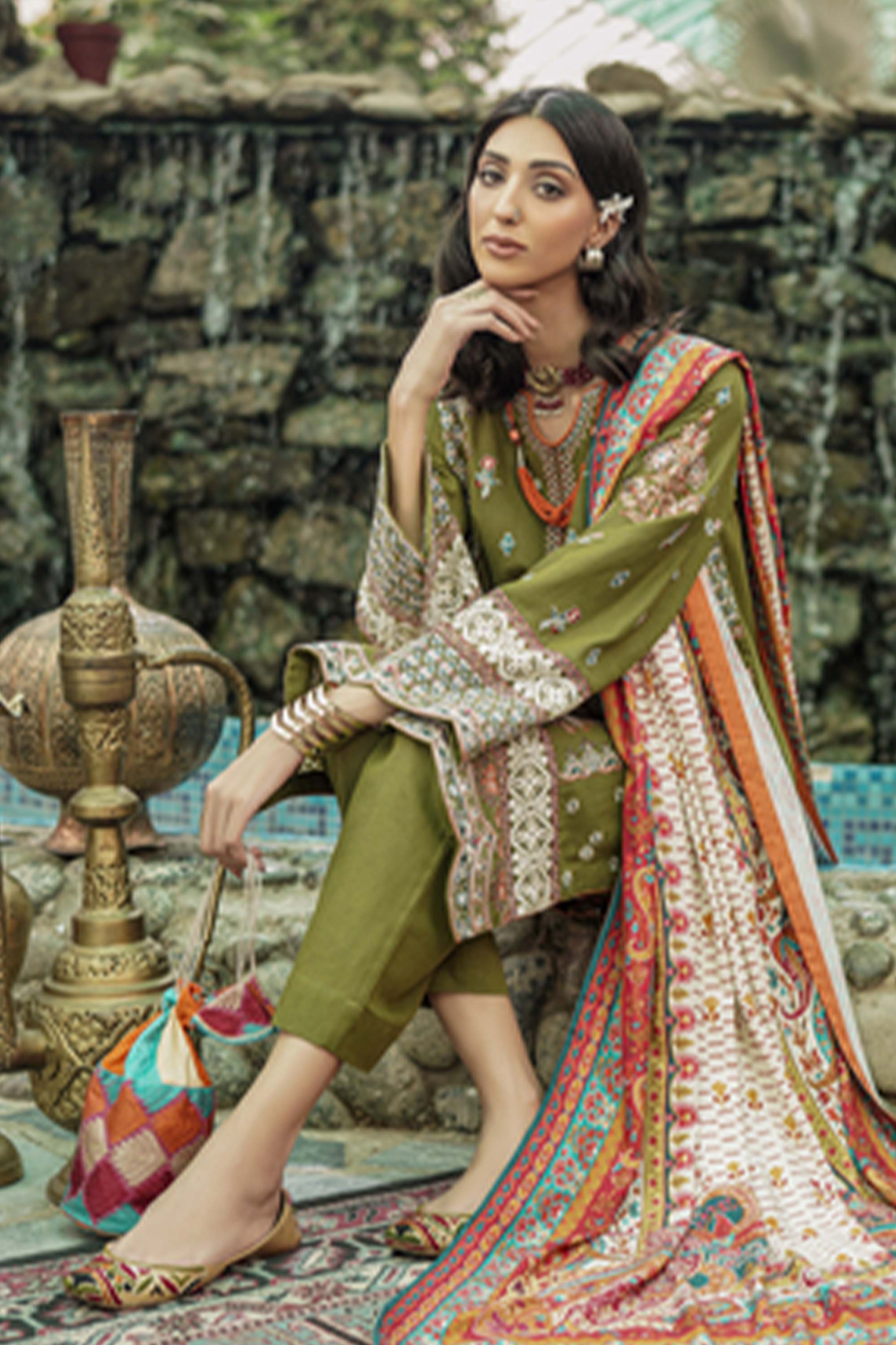 Motif Khaddar Embroidered-Suit-185 - Image 4
