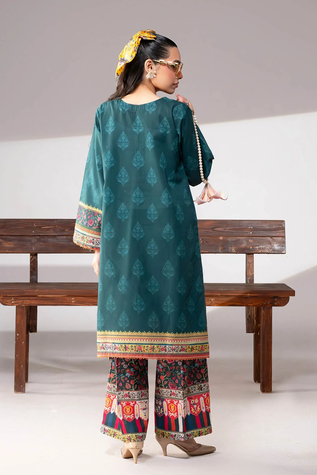 MOTIF KHADDAR PRINTED SUIT-010 - Image 6