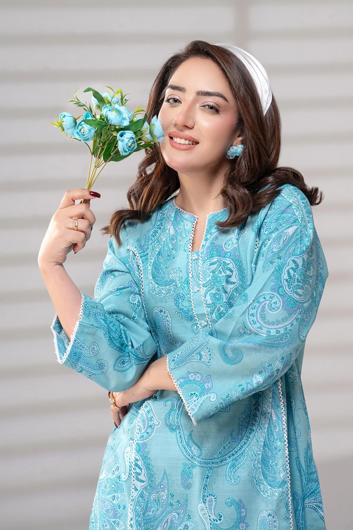 MOTIF KHADDAR PRINTED SUIT-033 - Image 4