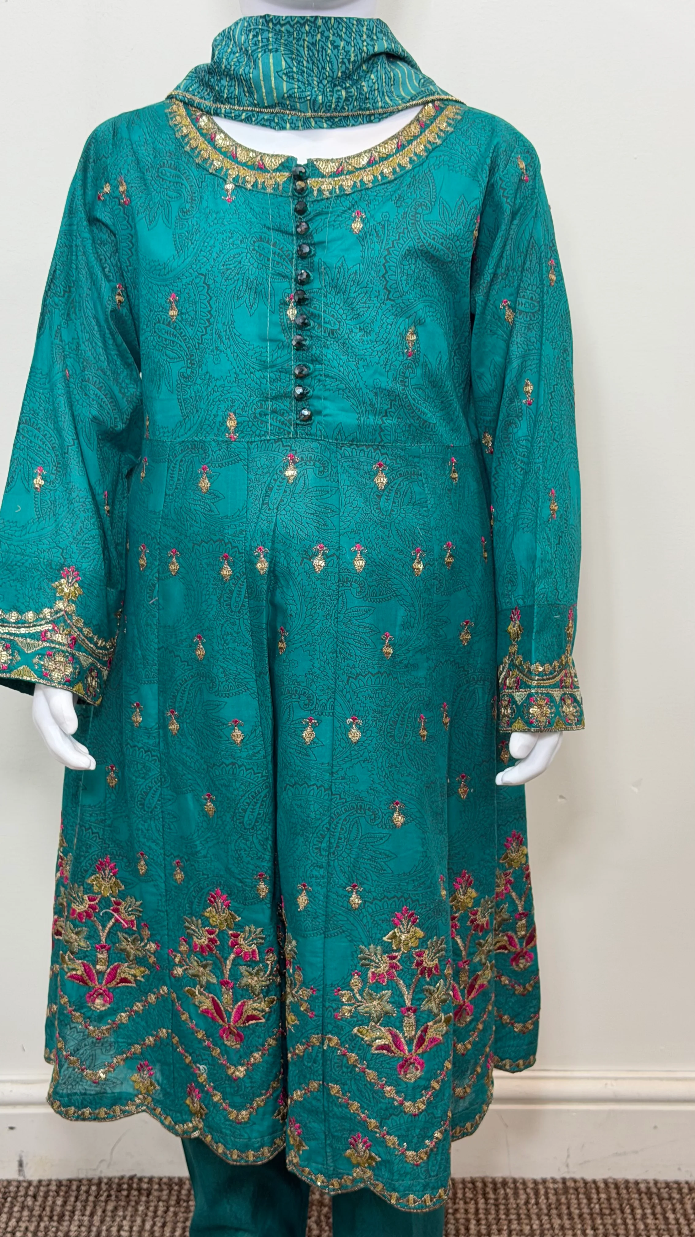Motif Kids Cotton Printed Suit-26513 - Image 2