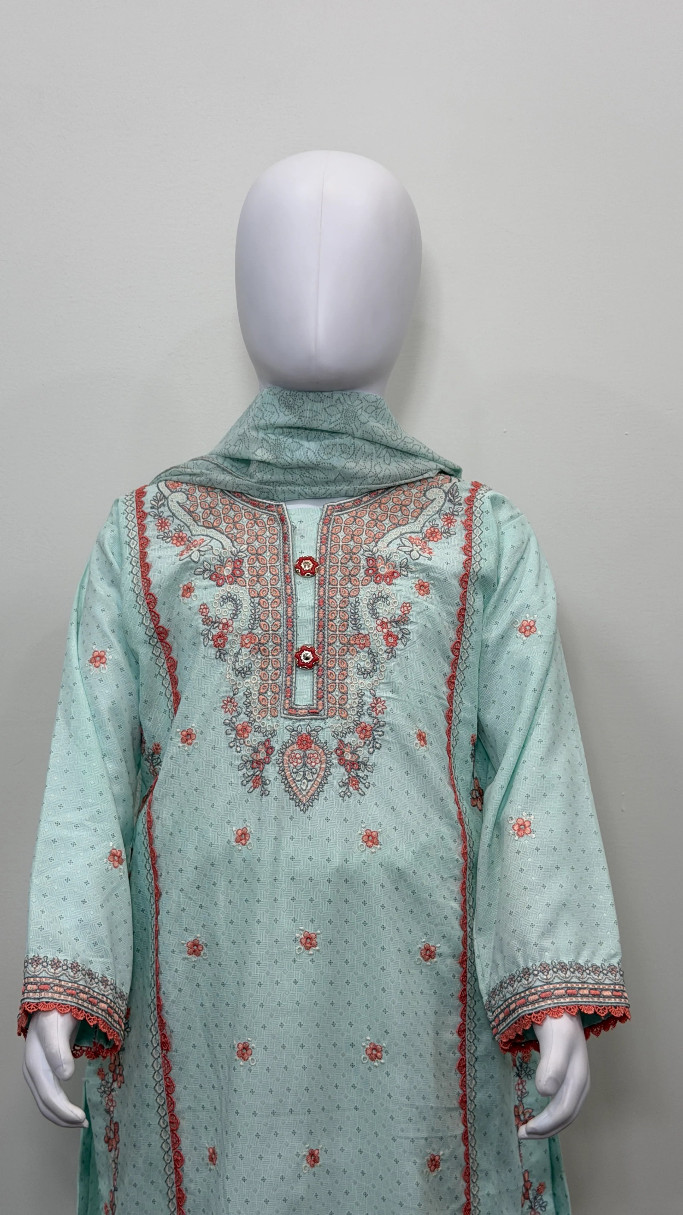 Motif Kids Cotton Printed Suit-26523 - Image 3