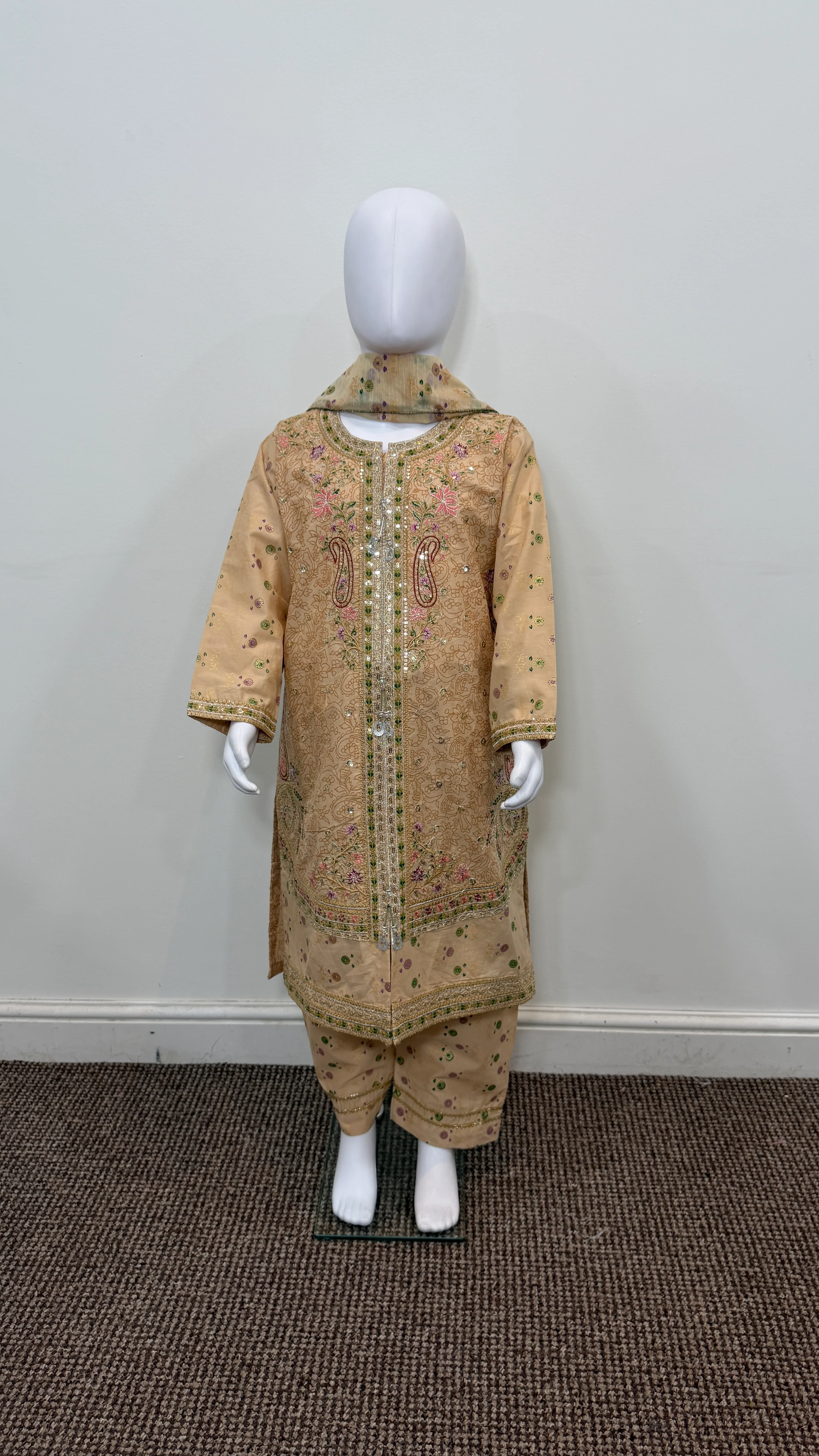 Motif Kids Cotton Printed Suit-26540 - Image 2