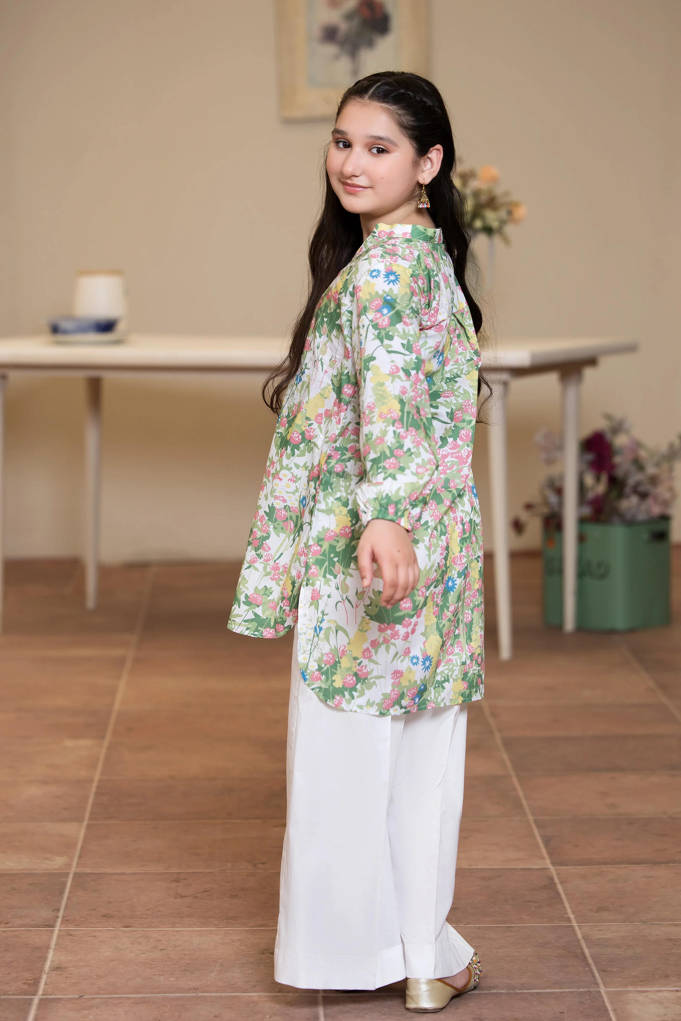 Motif Kids Lawn Printed Co-ord Set-005 - Image 6