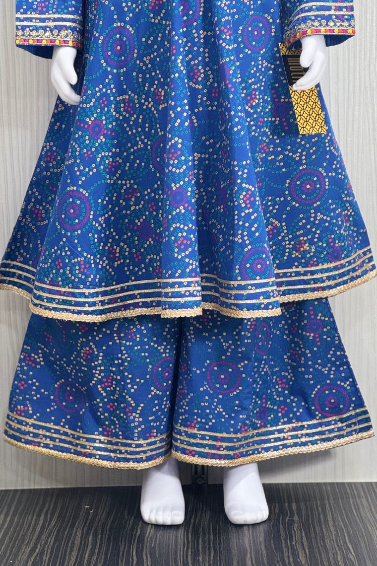Motif Kids Lawn Printed Frock-25429 - Image 9