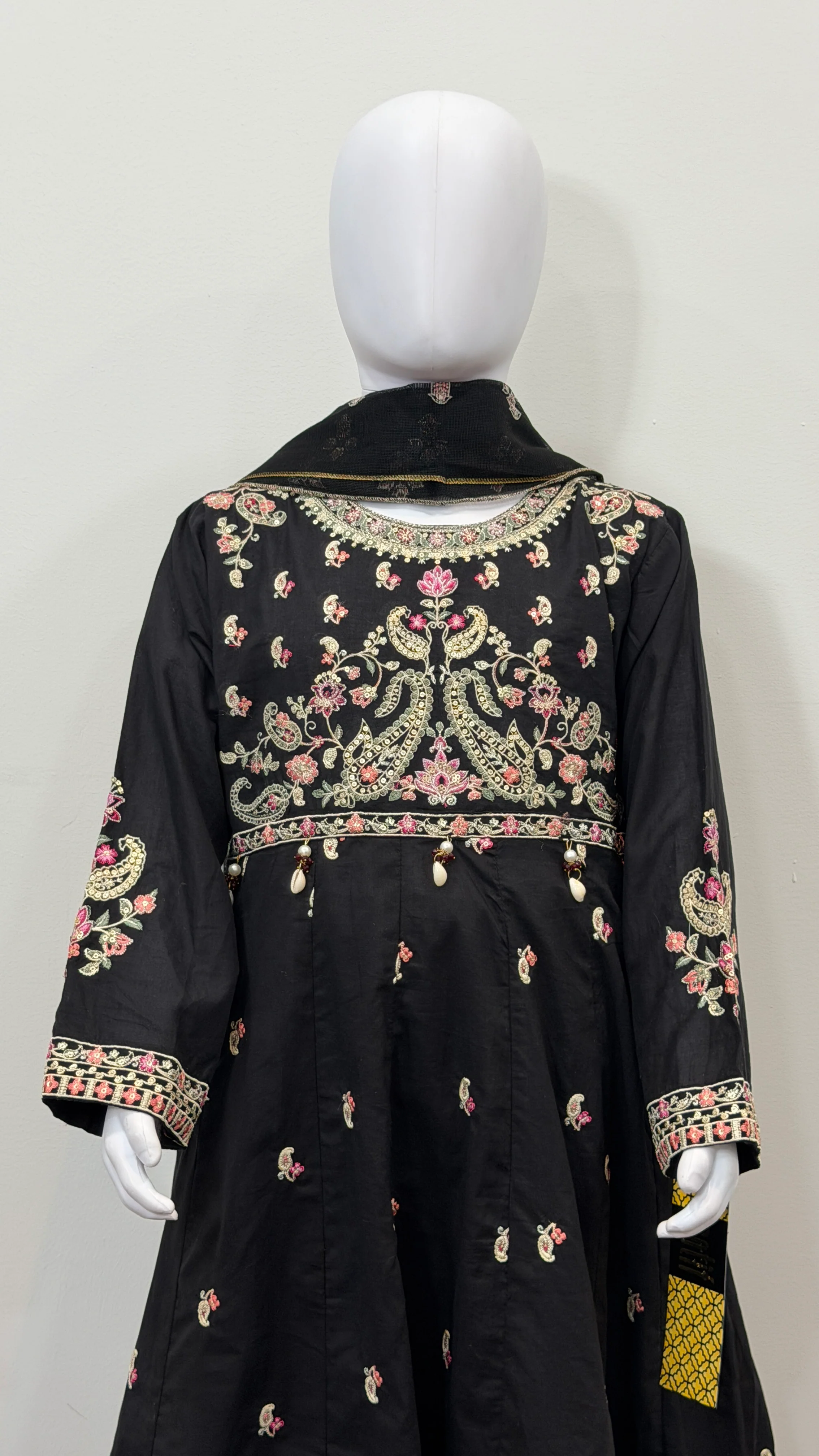 Motif Kids Lawn Embroidered Suit-26506 - Image 2