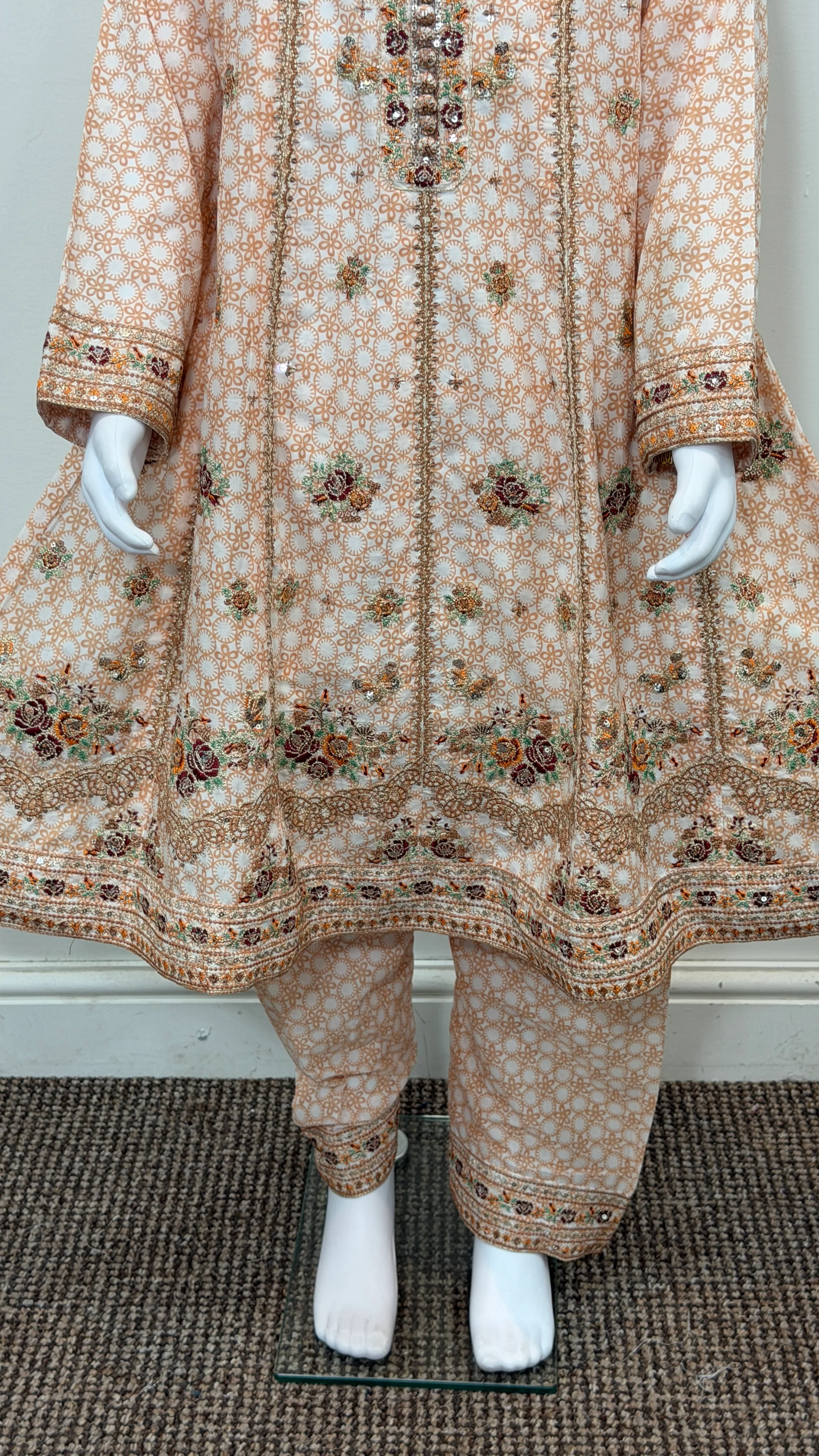 Motif Kids Lawn Printed Suit-26507 - Image 6