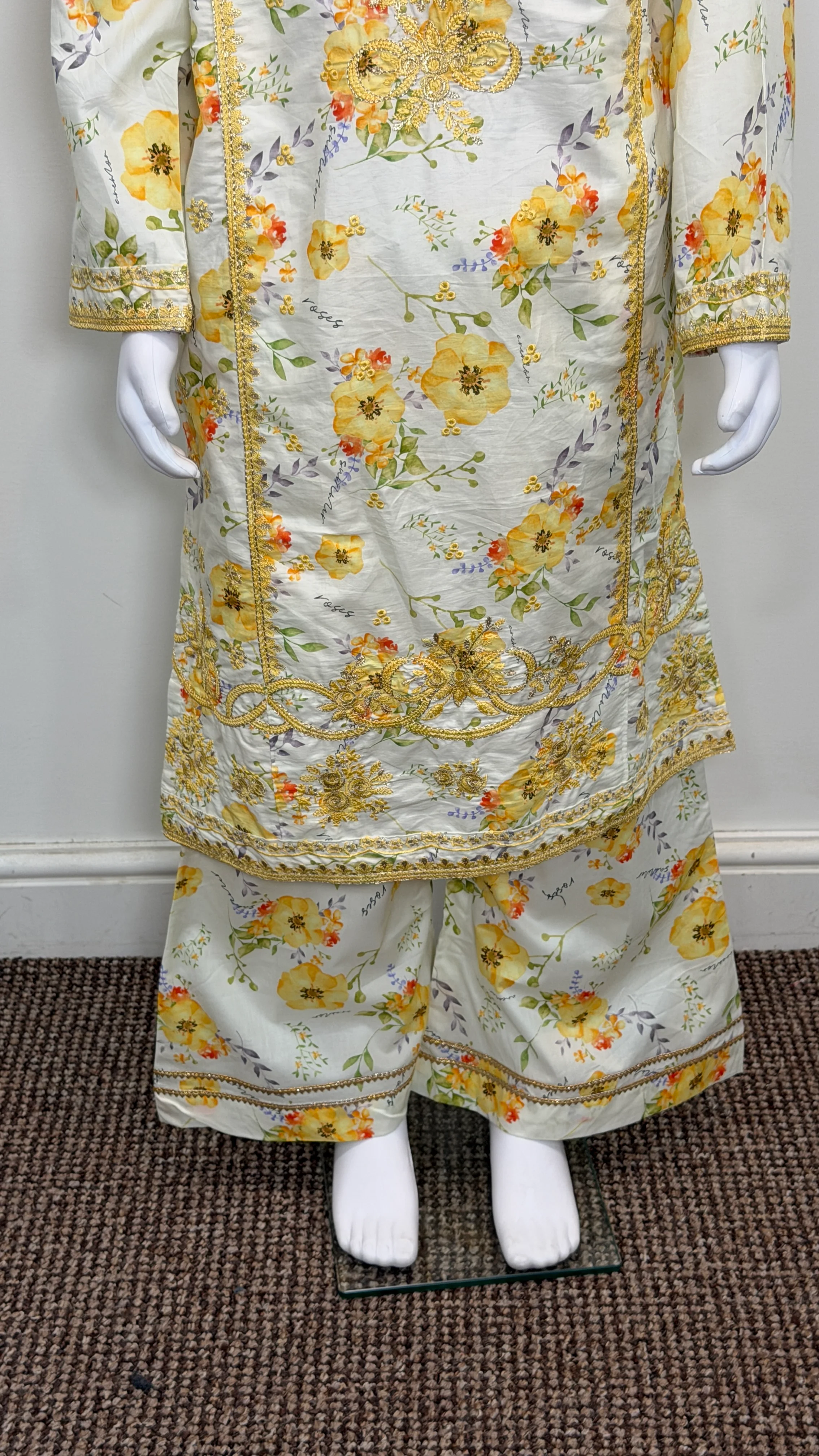 Motif Kids Lawn Printed Suit-26509 - Image 4