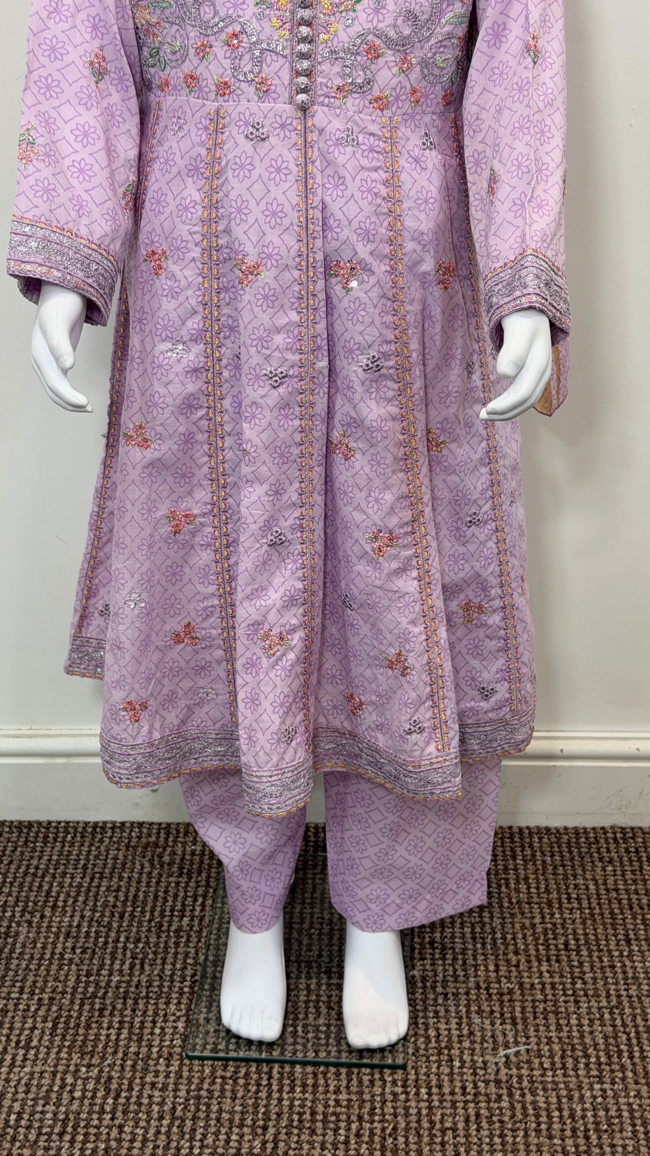 Motif Kids Lawn Printed Suit-26515 - Image 2