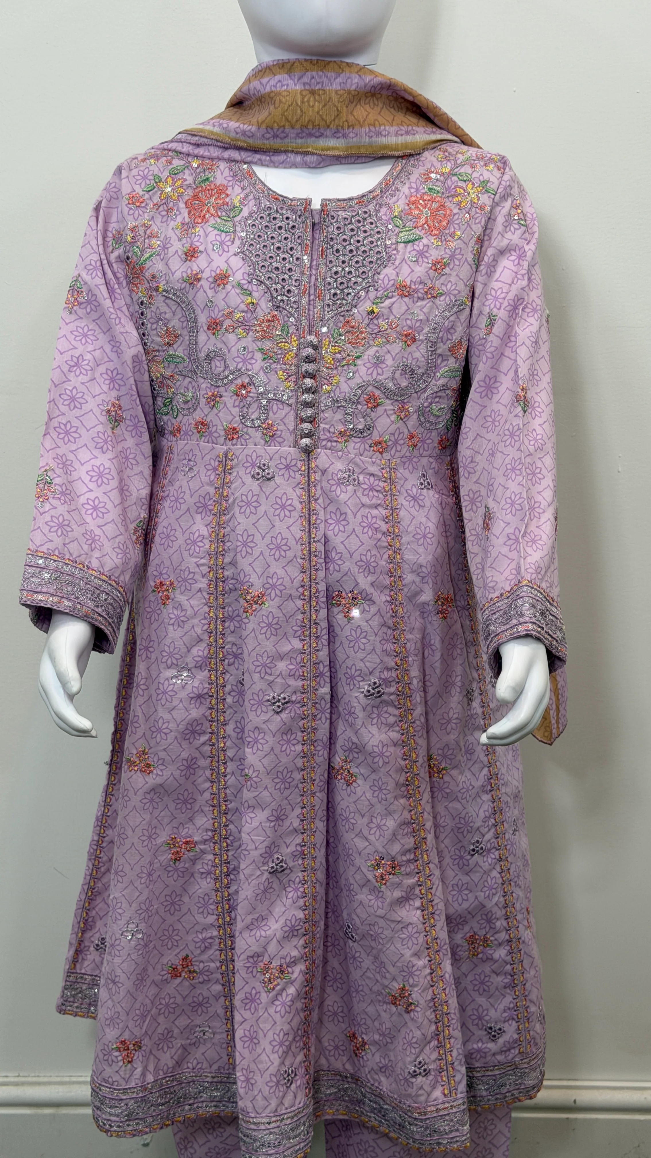 Motif Kids Lawn Printed Suit-26515 - Image 5