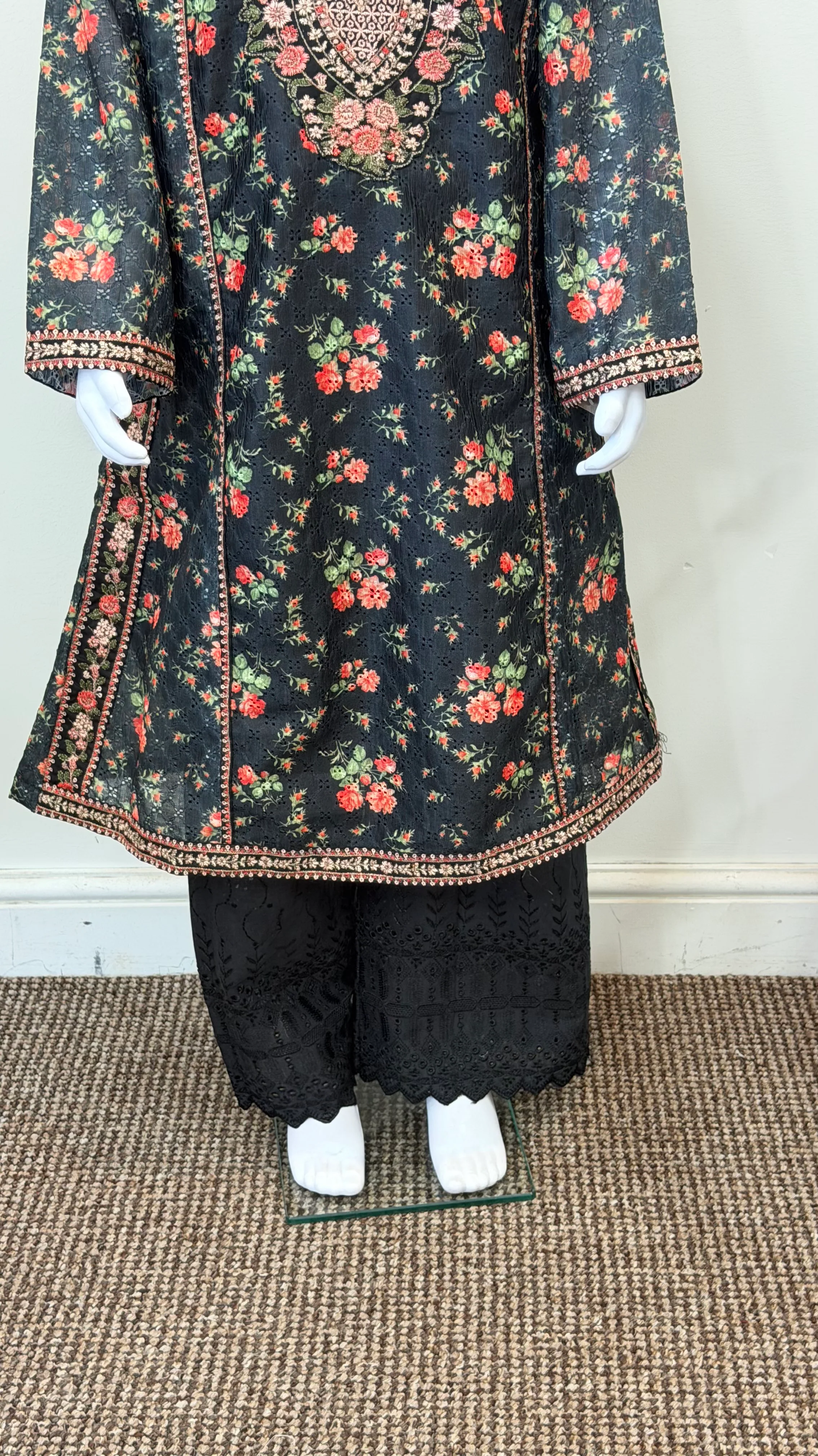 Motif Kids Munar Printed Suit-26535 - Image 4