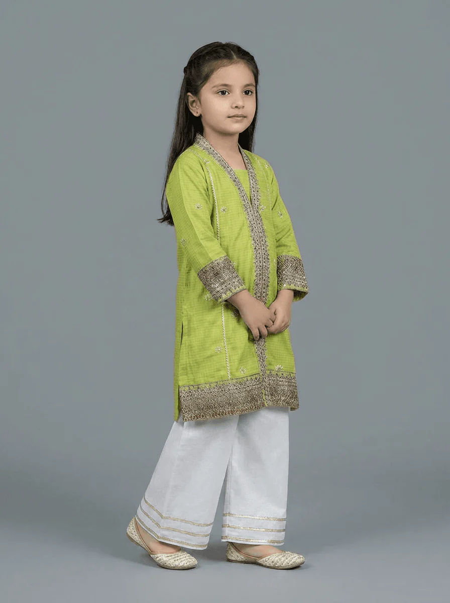 Motif Kids Solid A-Line Suit-062