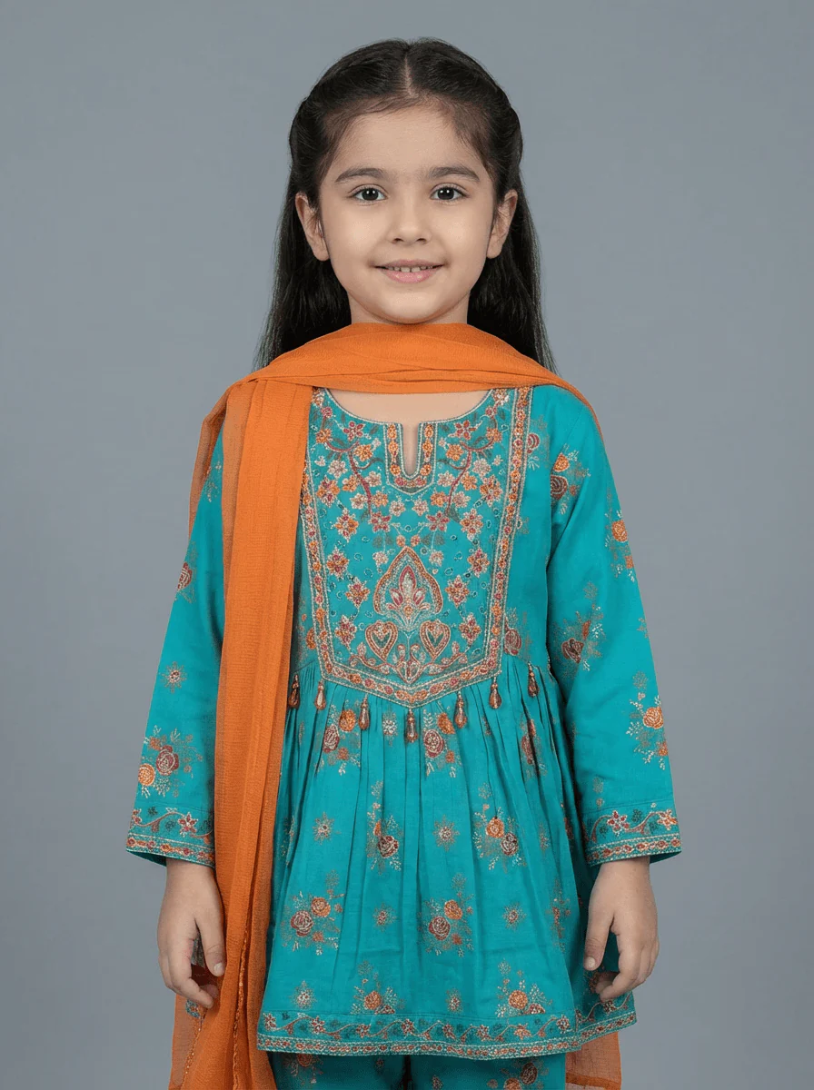 Motif Kids Printed Suit-26414 - Image 5