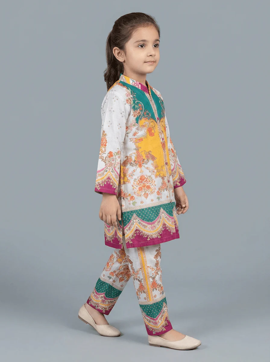 Motif Kids Printed Suit-26601 - Image 3