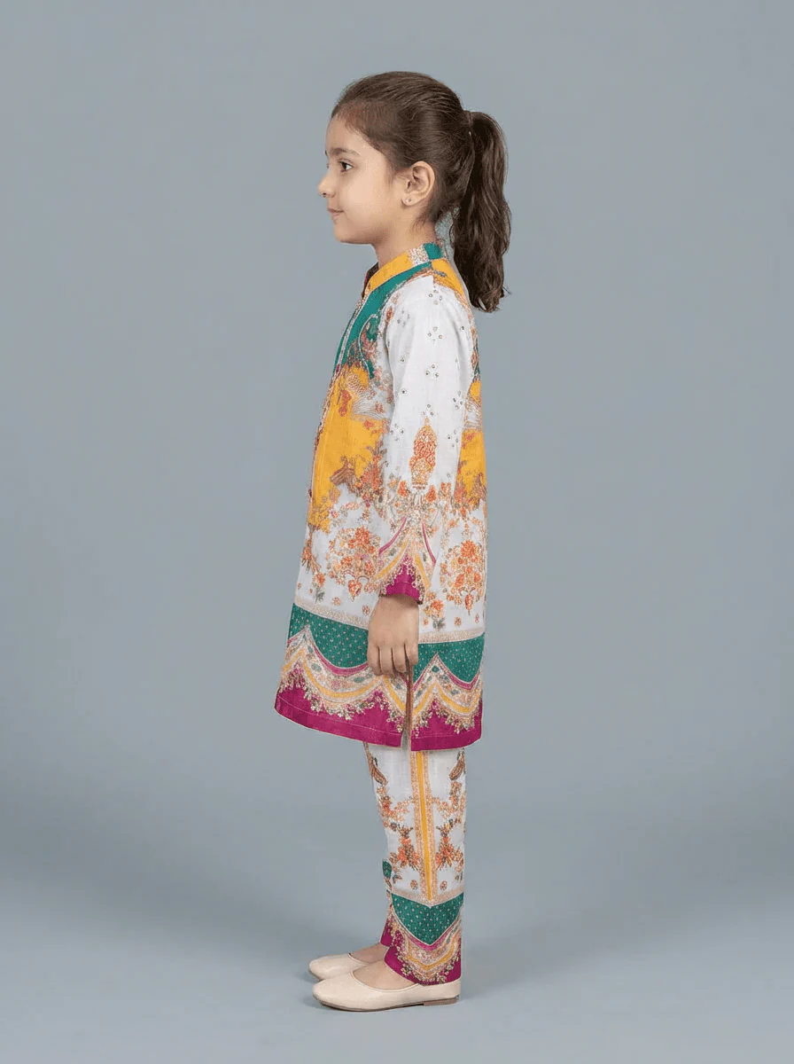 Motif Kids Printed Suit-26601 - Image 4