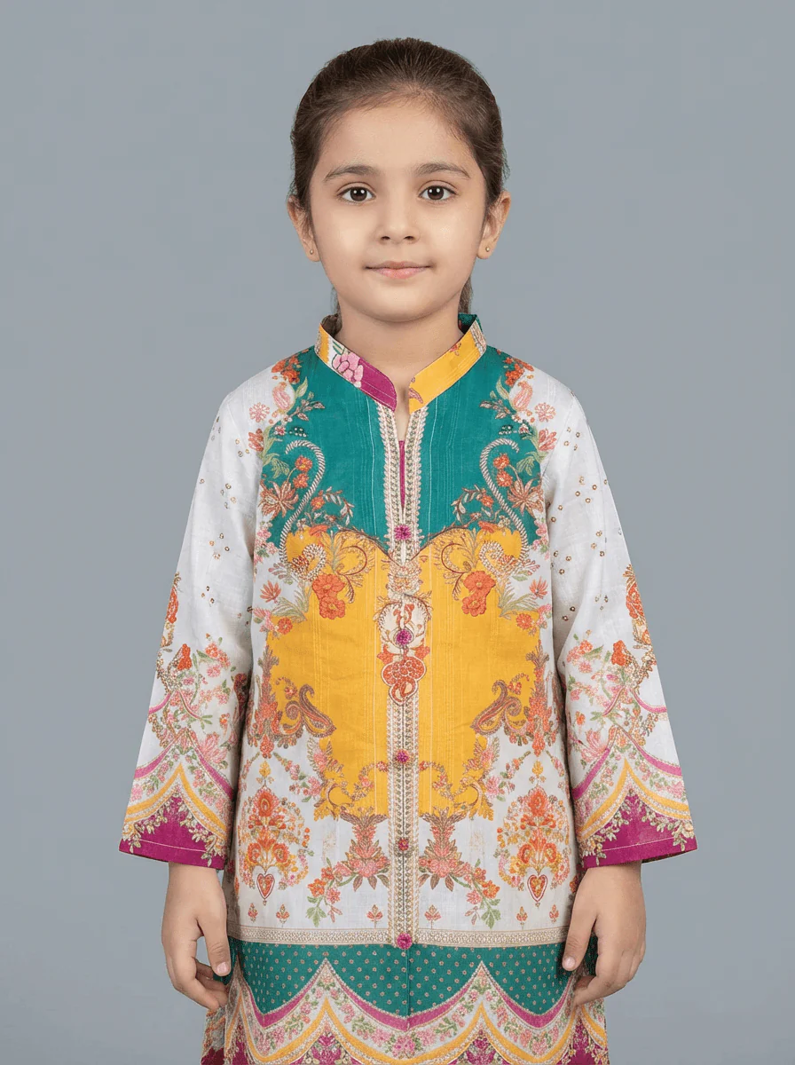 Motif Kids Printed Suit-26601 - Image 5