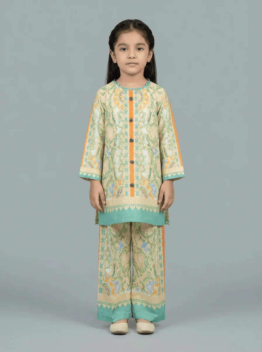 Motif Kids Printed Suit-26604