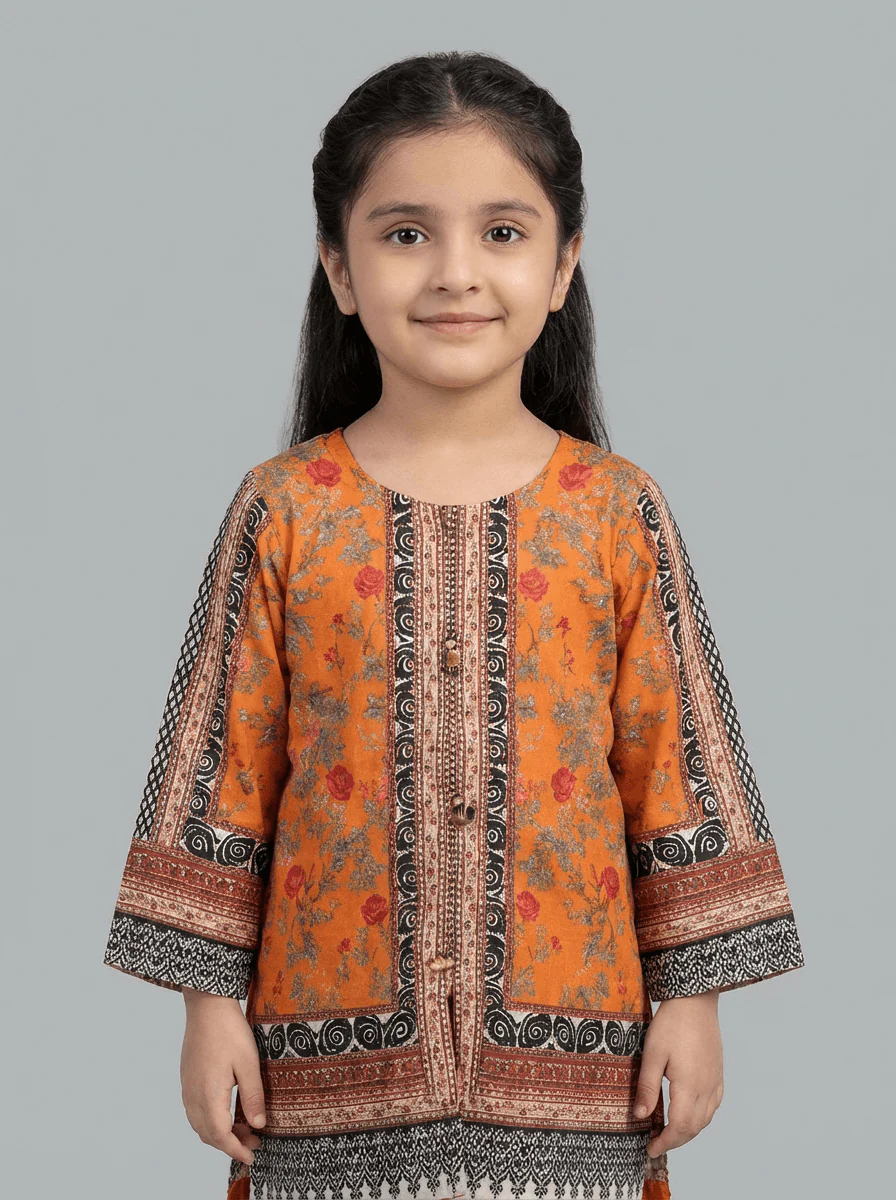 Motif Kids Printed Suit-26602 - Image 3