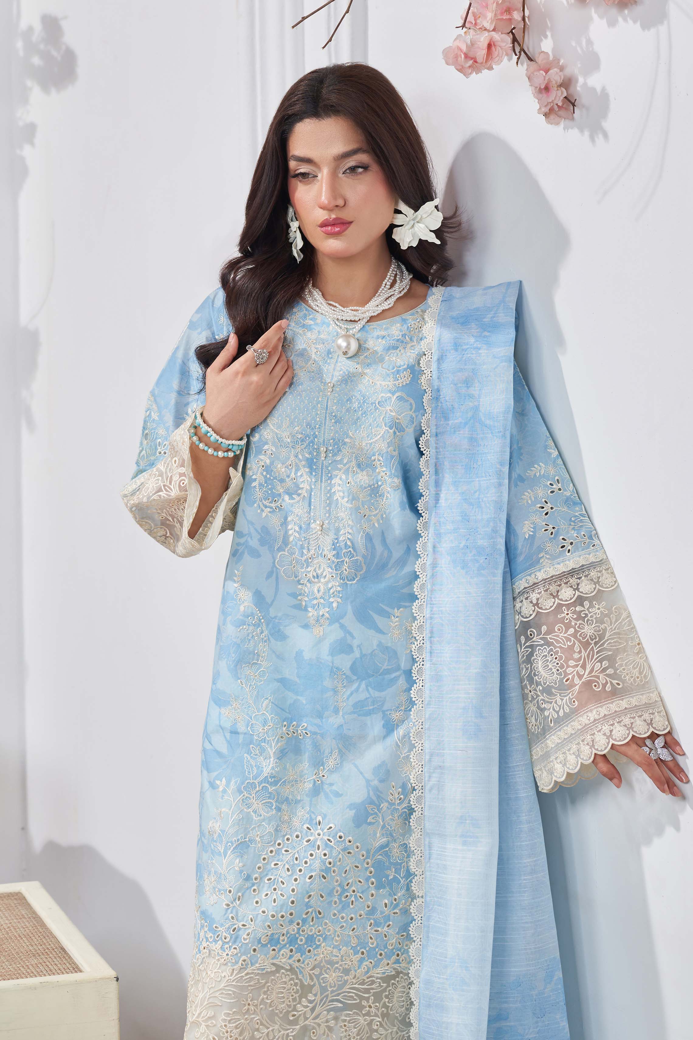 Motif Lawn Embroidered Suit-006 - Image 5