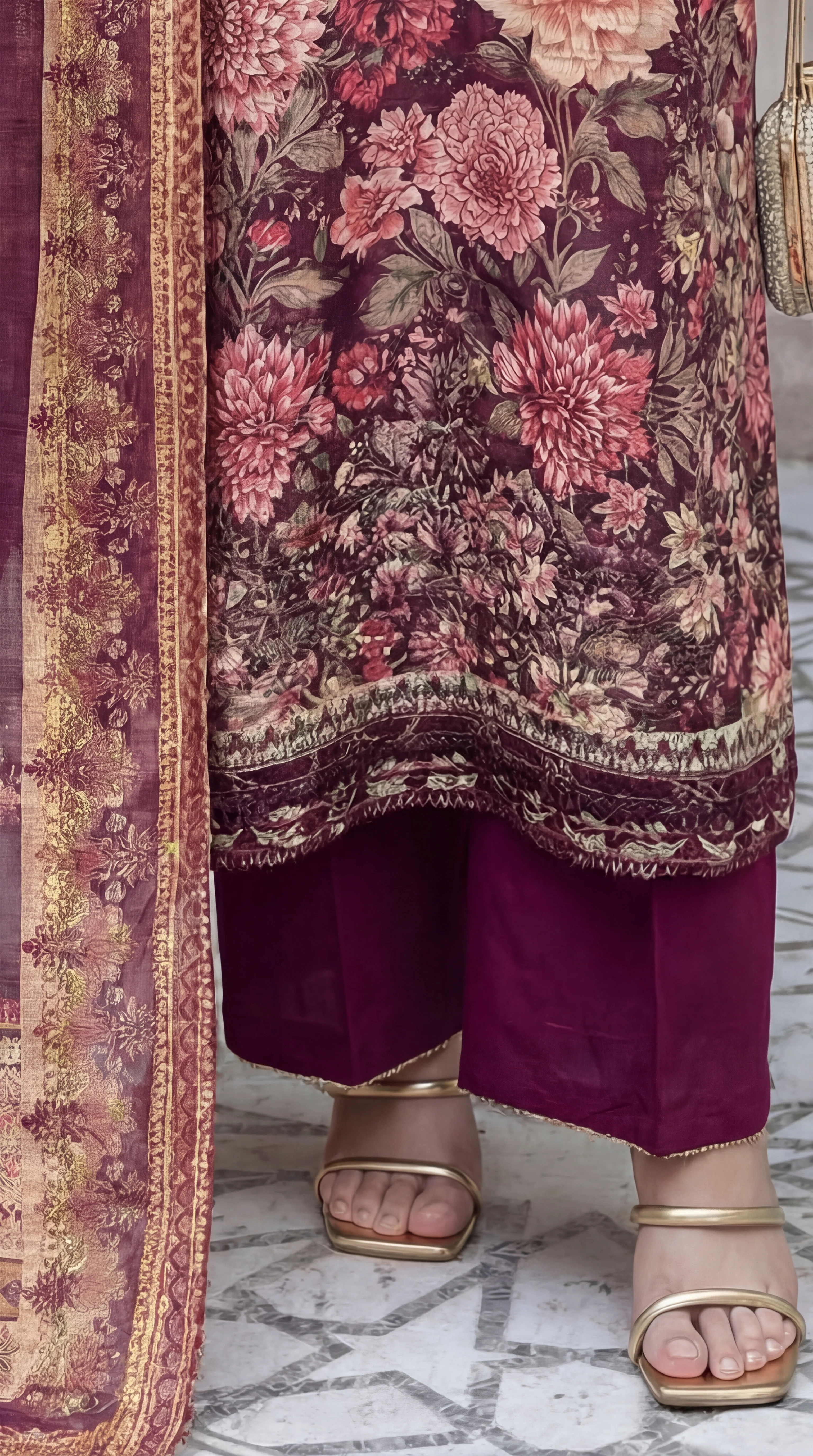 Motif Munar Embroidered Suit-3988 - Image 5