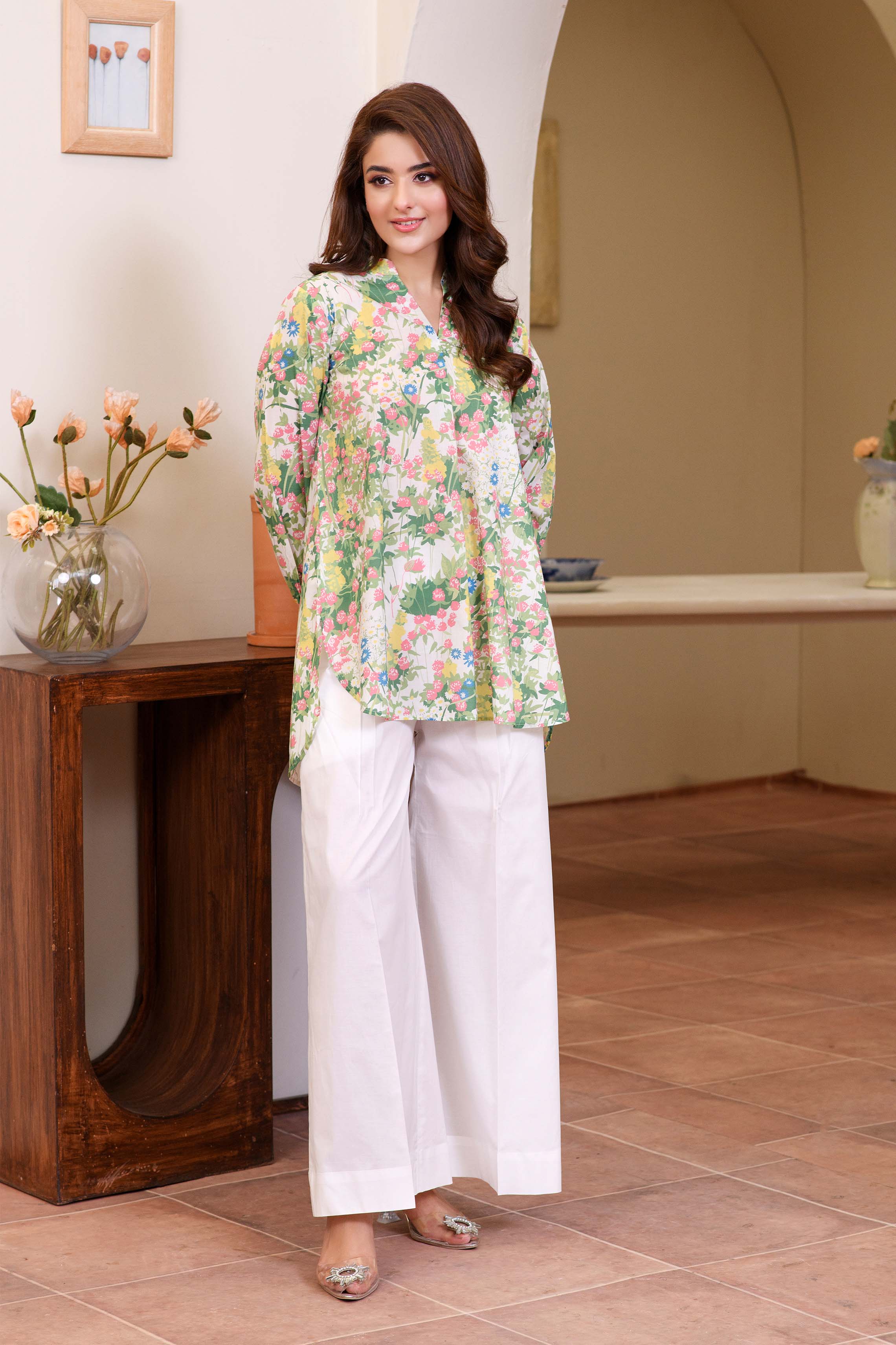 Motif Printed Co-ord Set-005 - Image 2