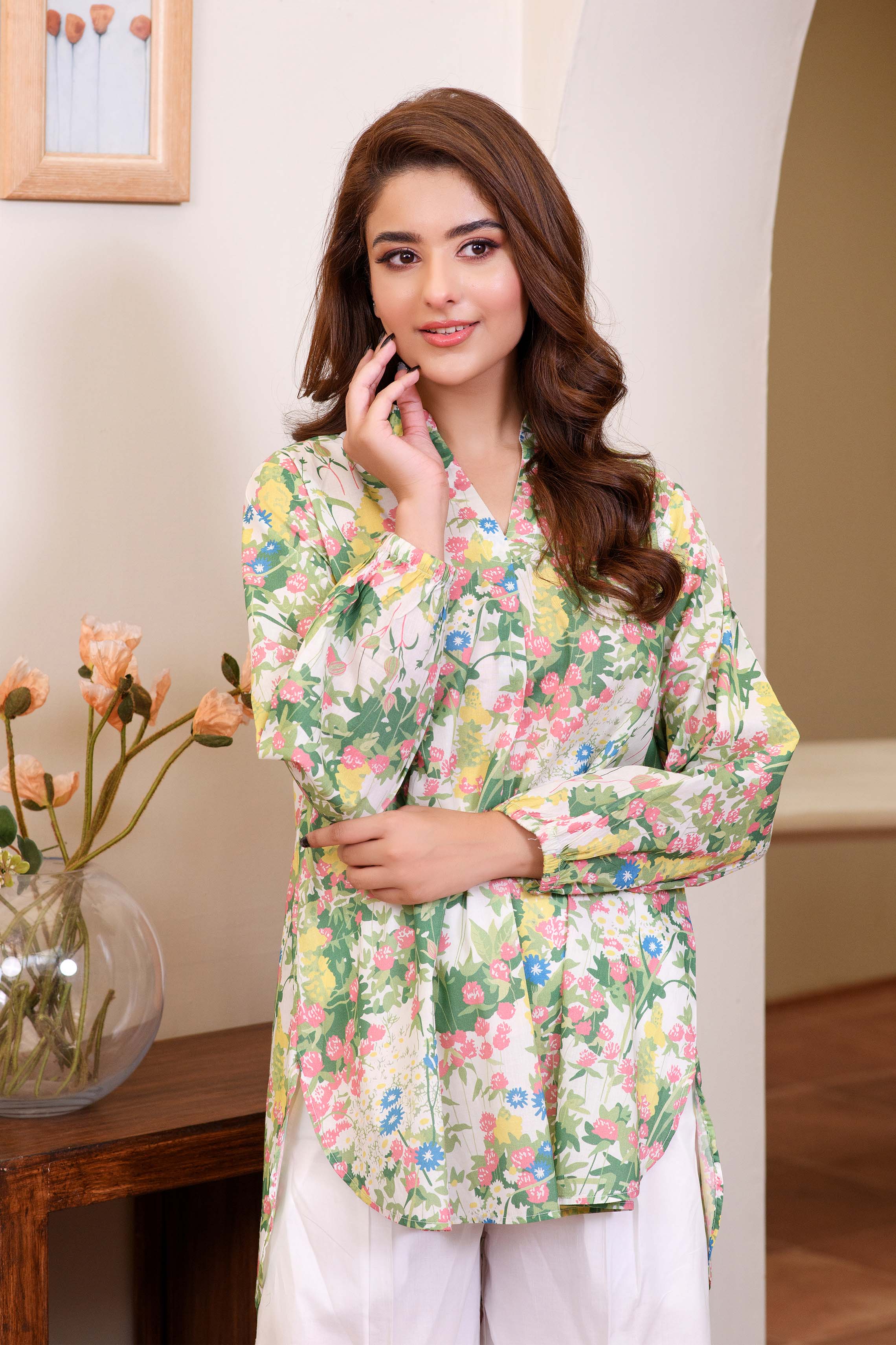 Motif Printed Co-ord Set-005 - Image 3