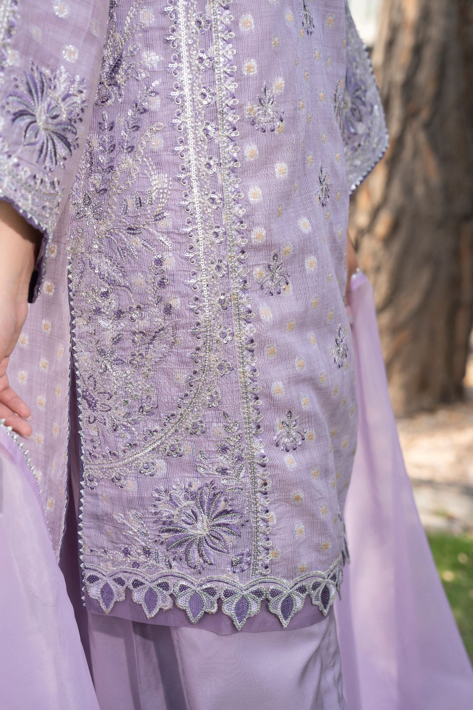 Motif Printed Munar Suit-4156 - Image 4