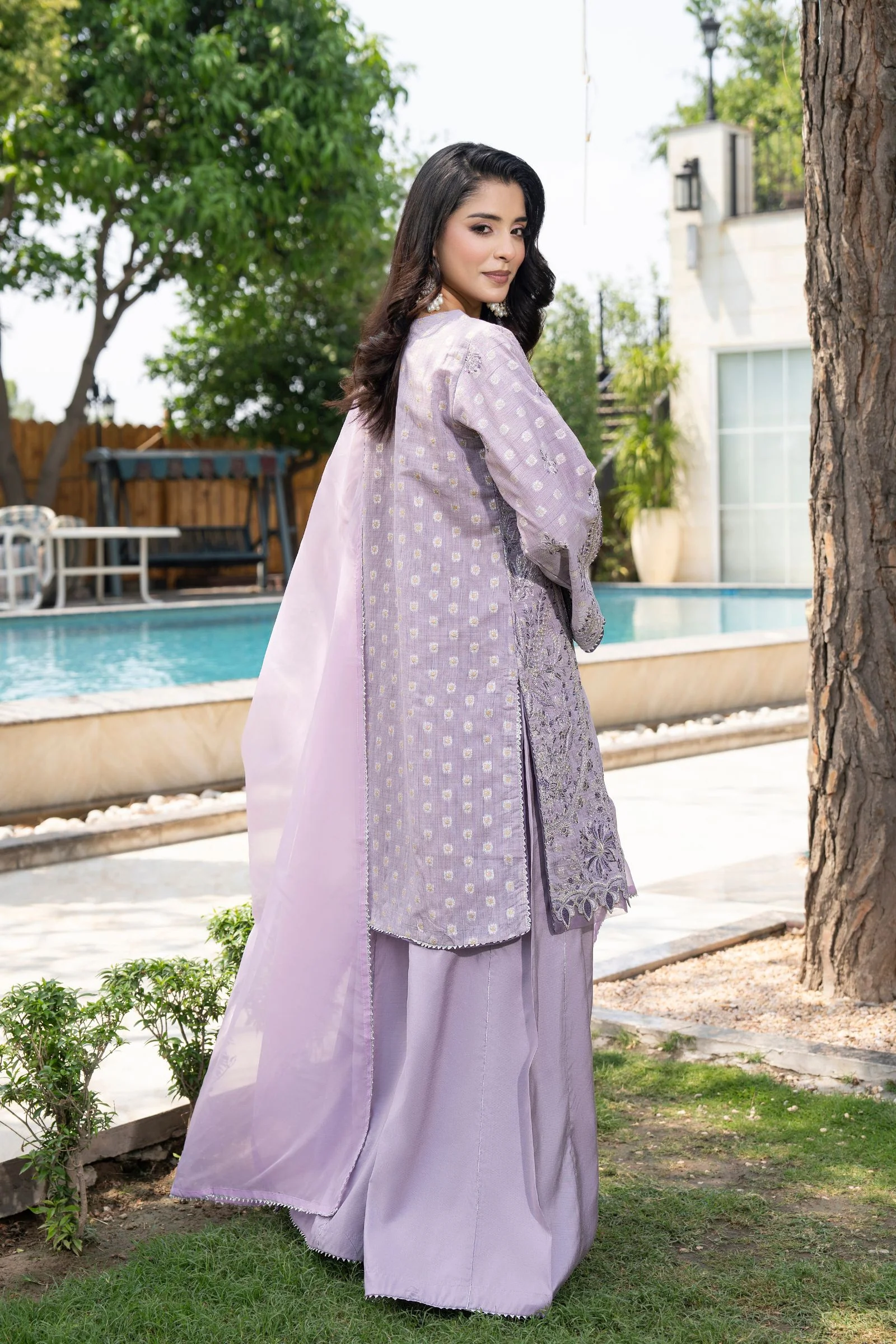 Motif Printed Munar Suit-4156 - Image 5
