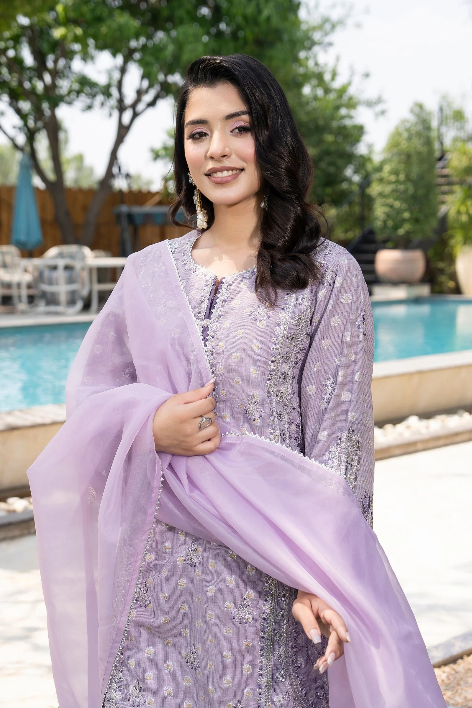 Motif Printed Munar Suit-4156 - Image 6