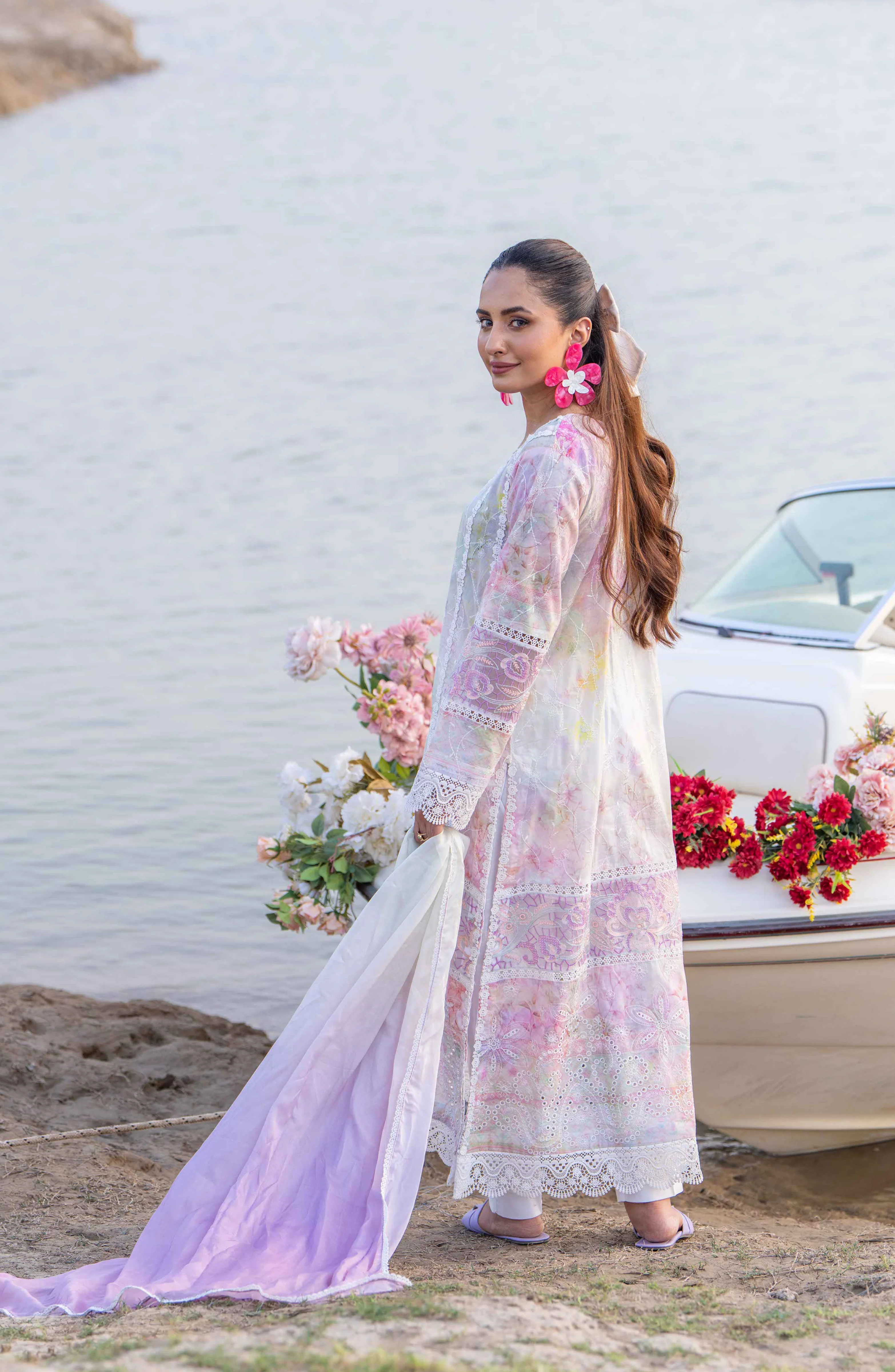 Motif Satrangi Print-Kari Suit-005 - Image 3