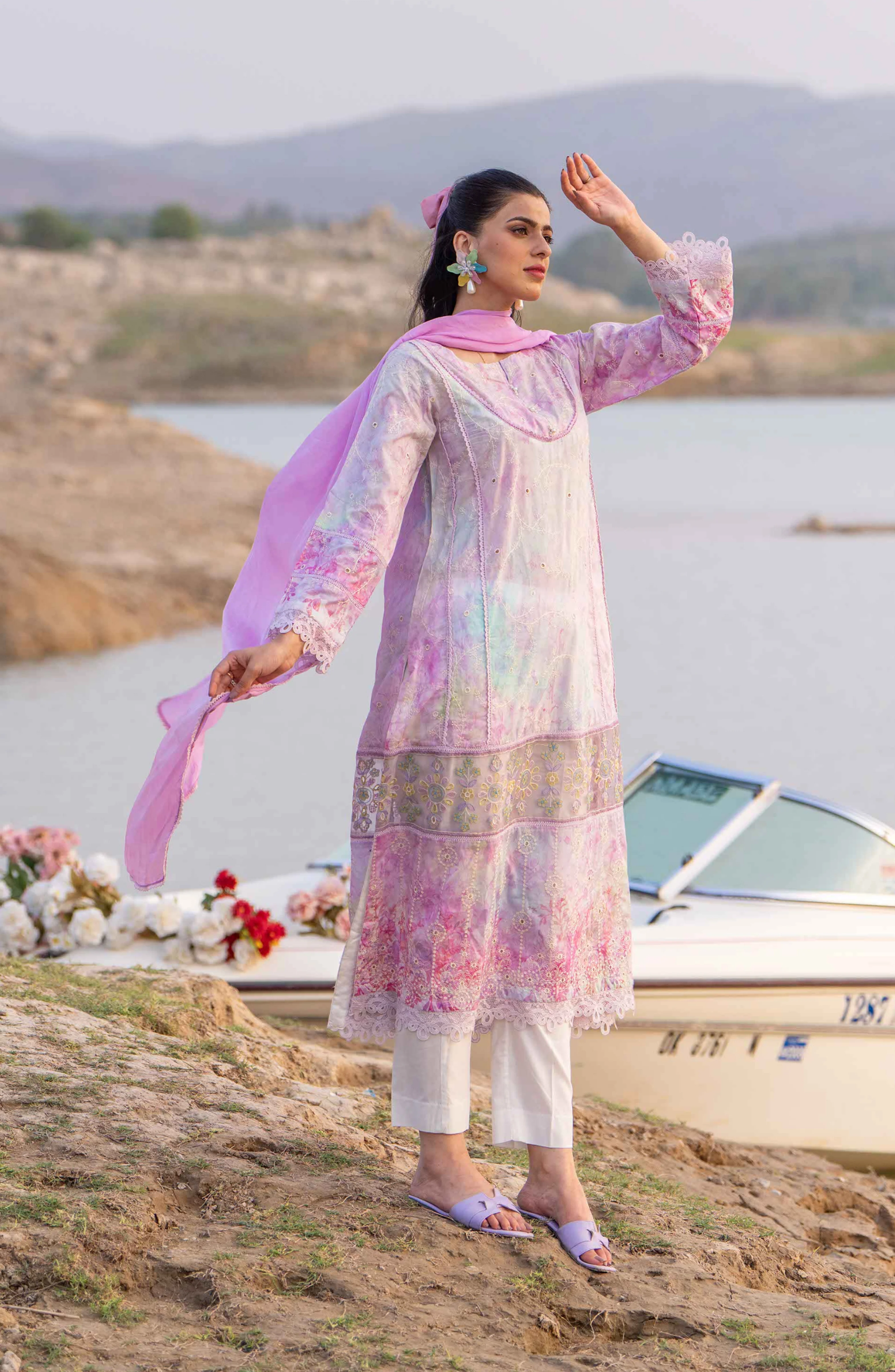 Motif Satrangi  Print-Kari Suit-007-A