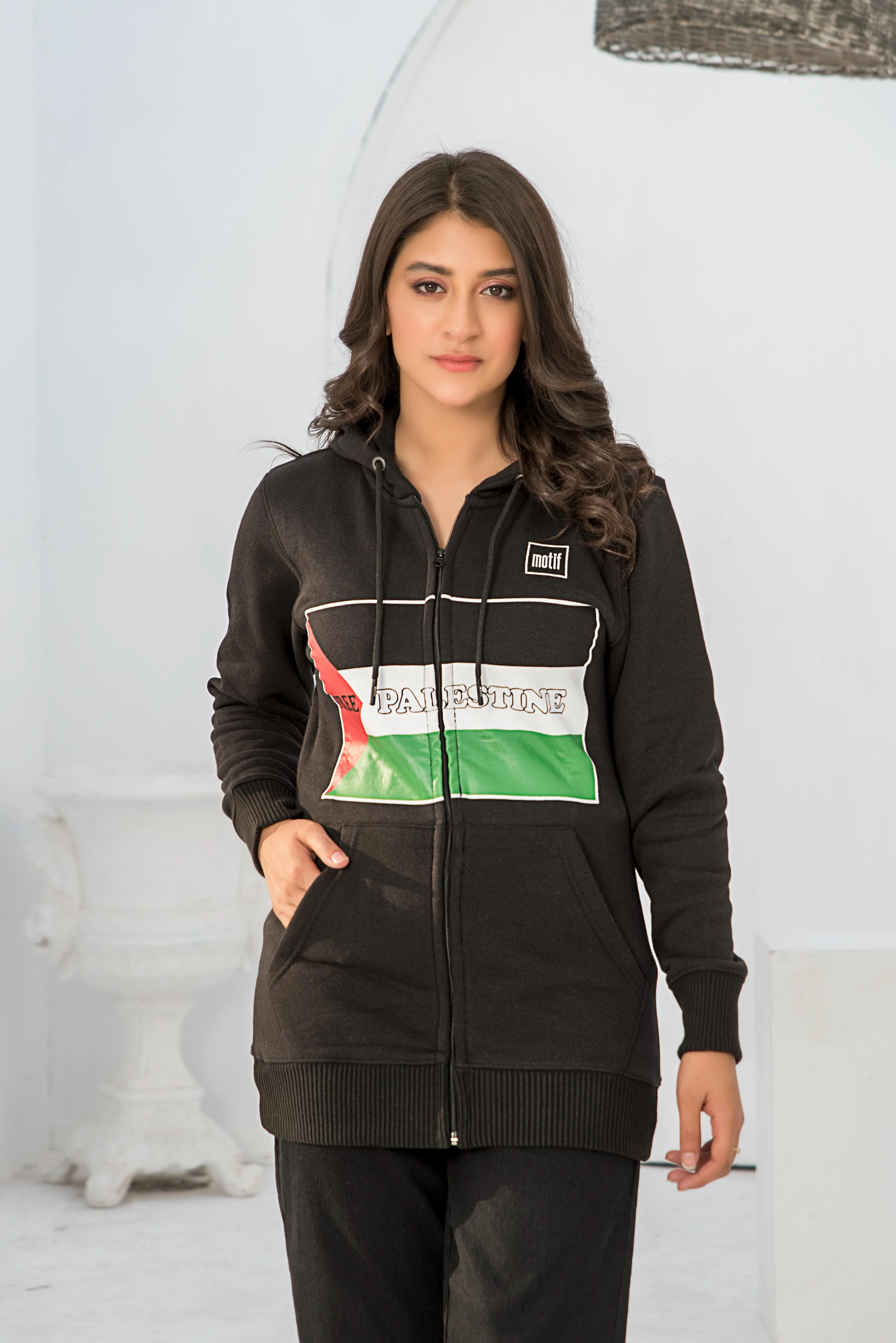 Motif Womens Zipline Hoodie-002 - Image 3